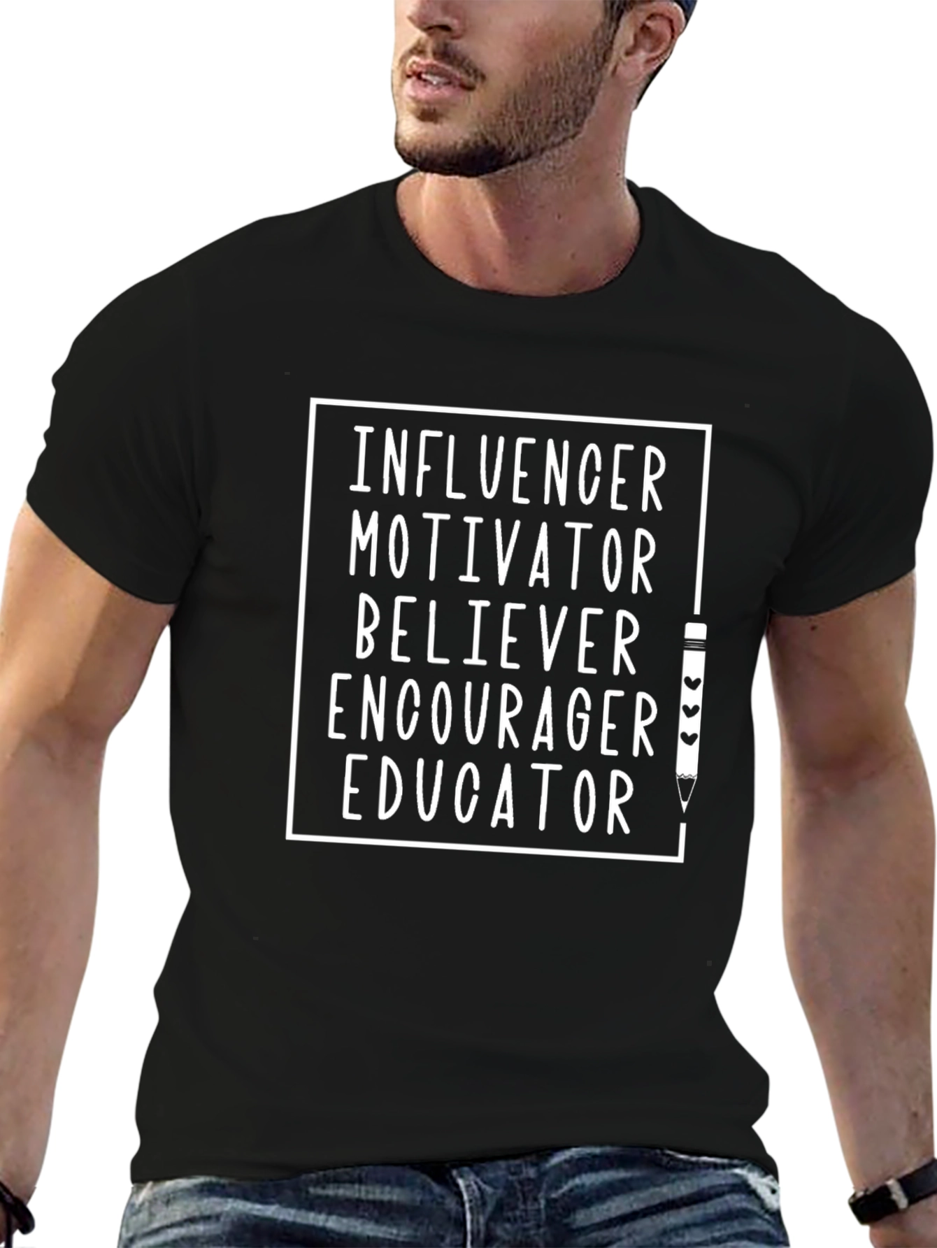 Influencer Educator Graphic T-Shirt