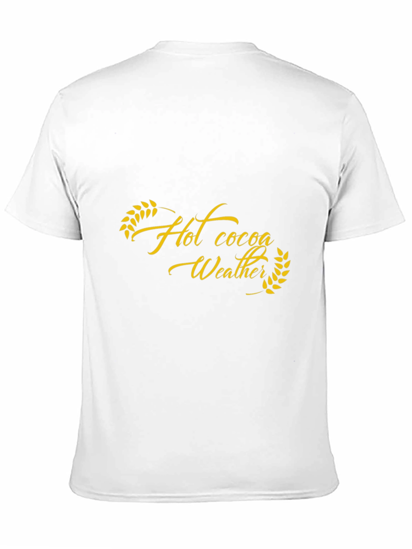 Hot Cocoa Weather Graphic Tee - Black