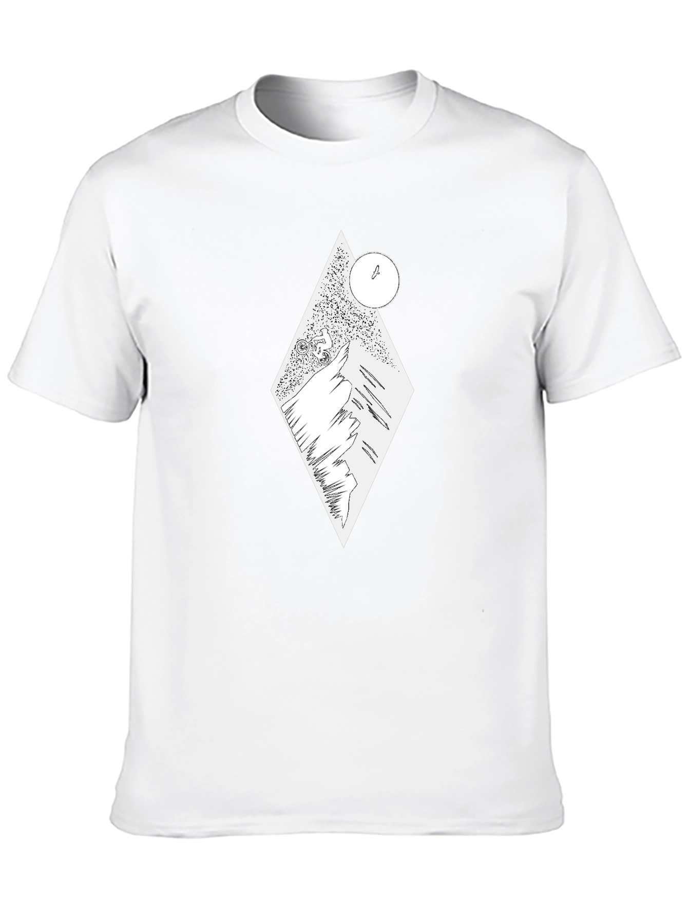 Mountain Bike Rider Graphic Tee