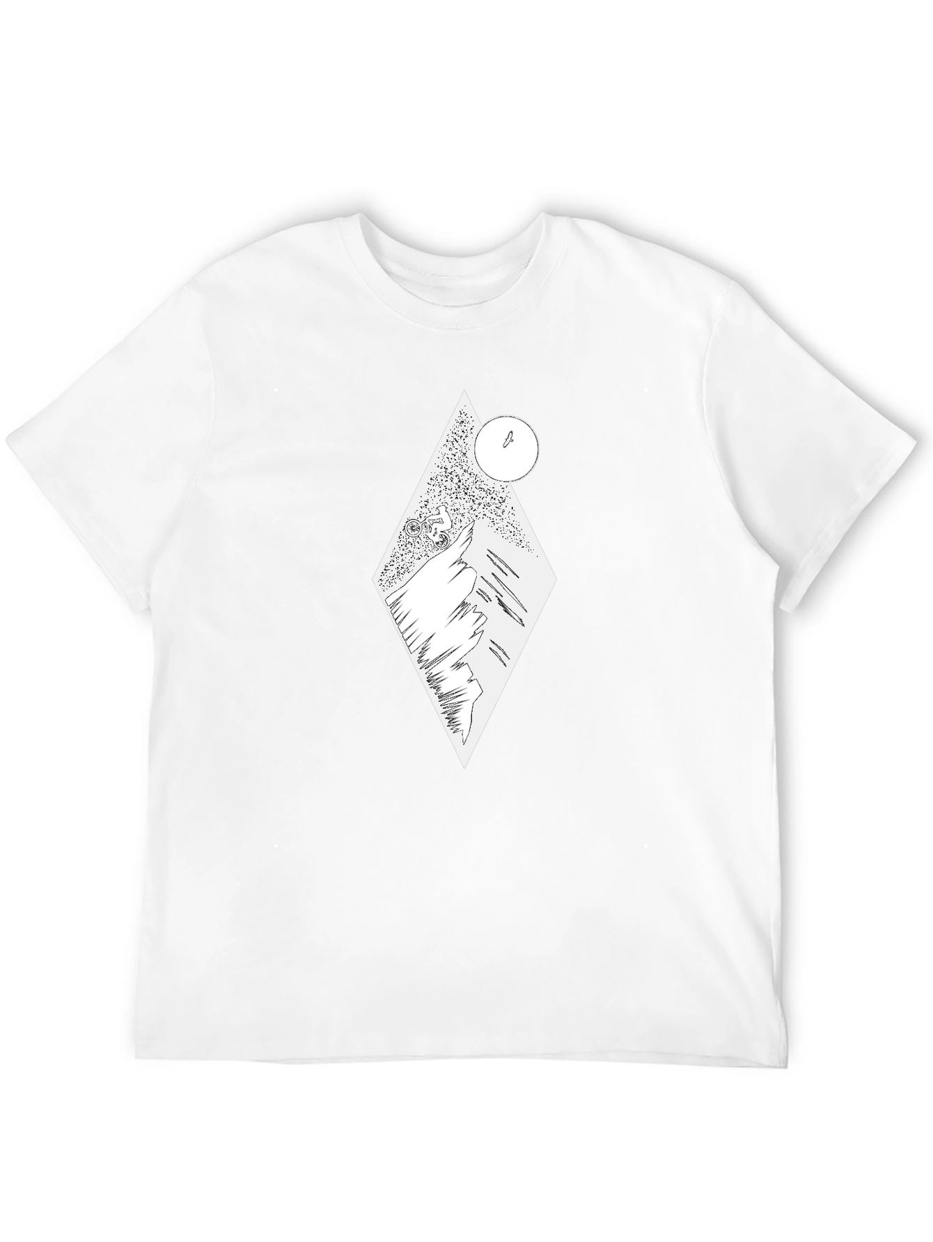 Mountain Bike Rider Graphic Tee