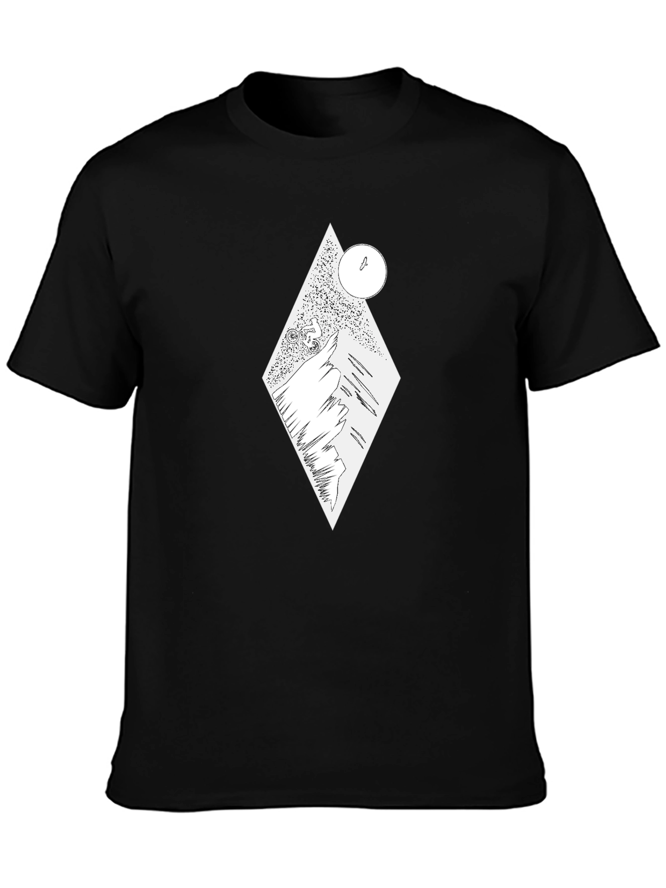Mountain Bike Rider Graphic Tee