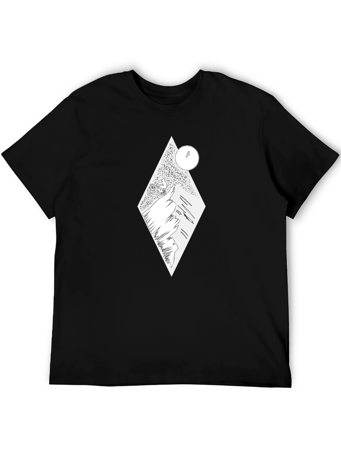 Mountain Bike Rider Graphic Tee