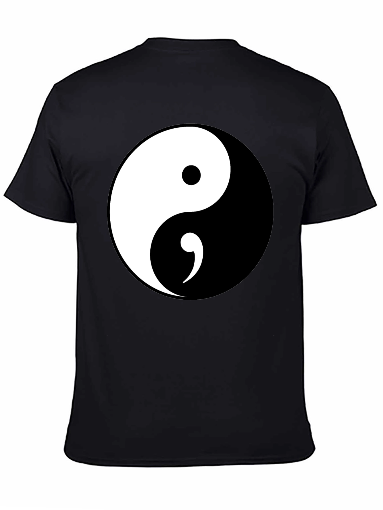 Yin Yang Graphic Tee - Balance and Style