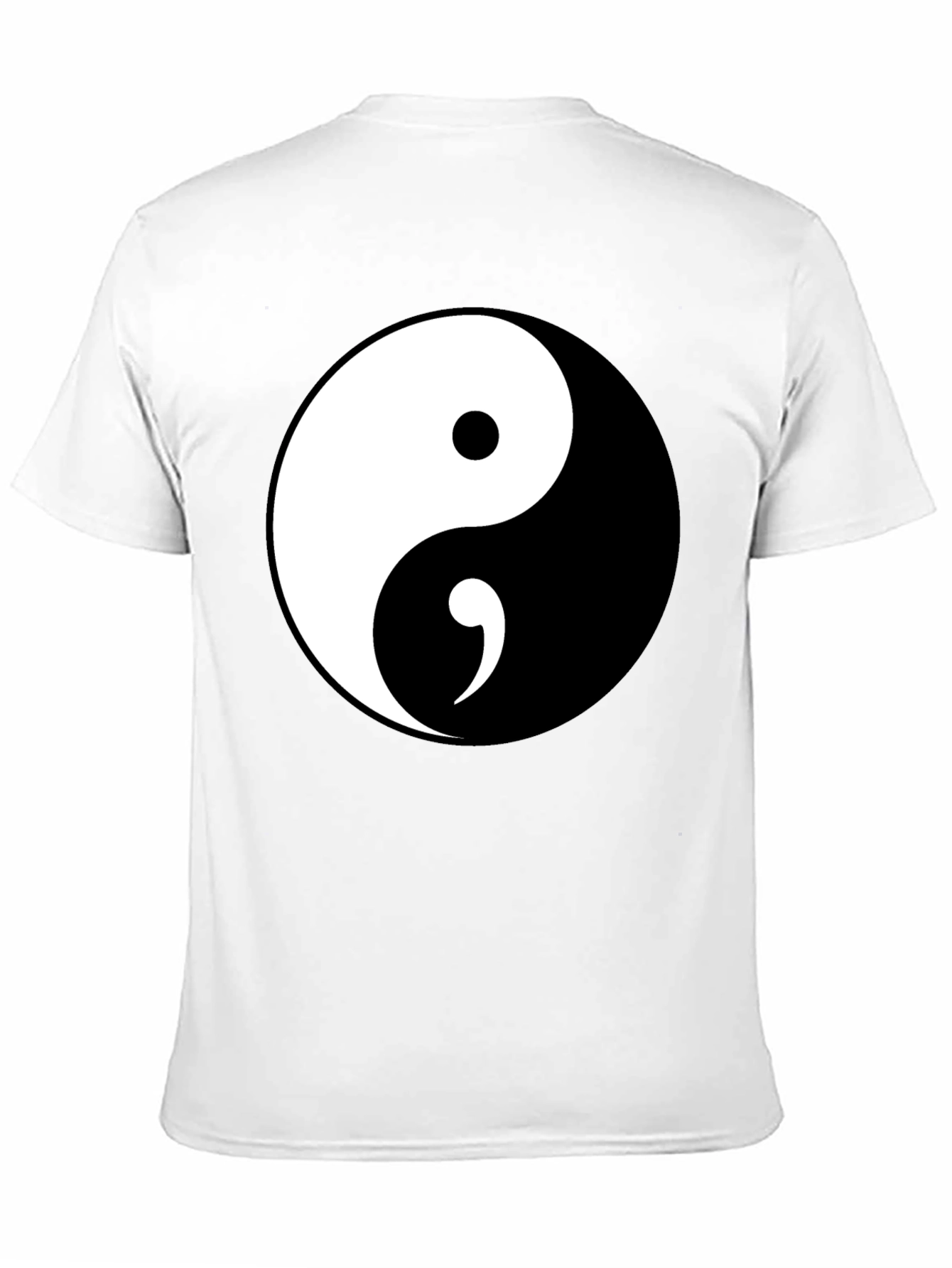 Yin Yang Graphic Tee - Balance and Style