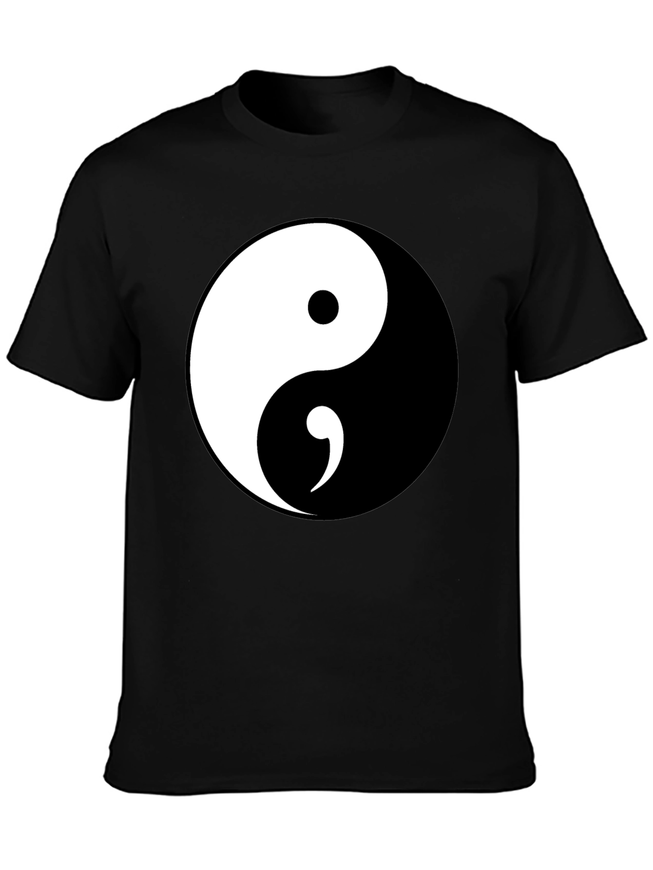 Yin Yang Graphic Tee - Balance and Style
