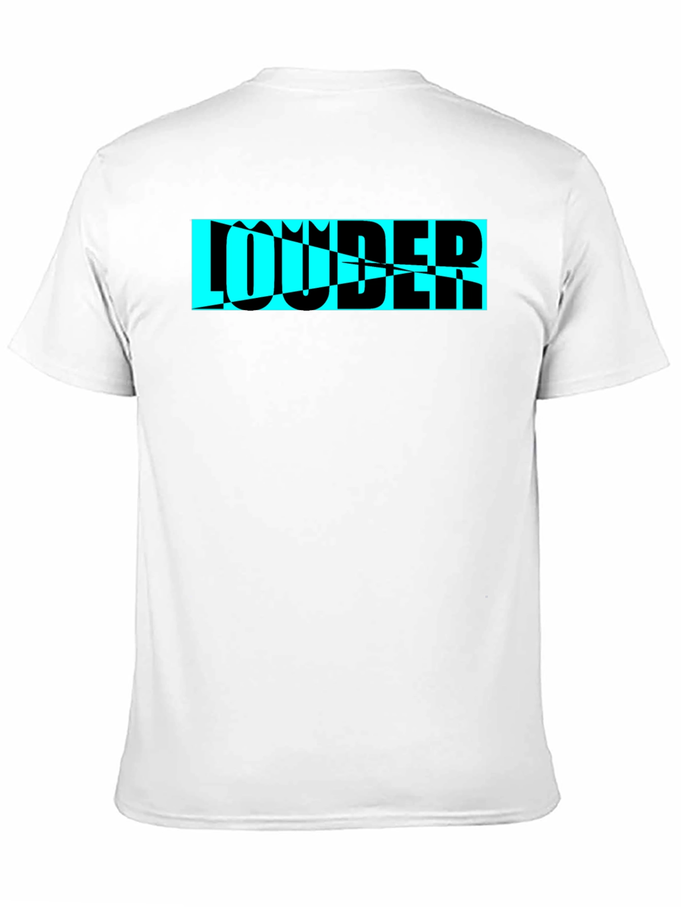 LOUDER Graphic Print Mens T-Shirt