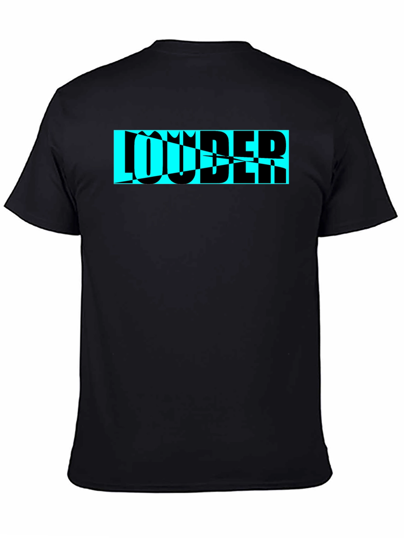 LOUDER Graphic Print Mens T-Shirt