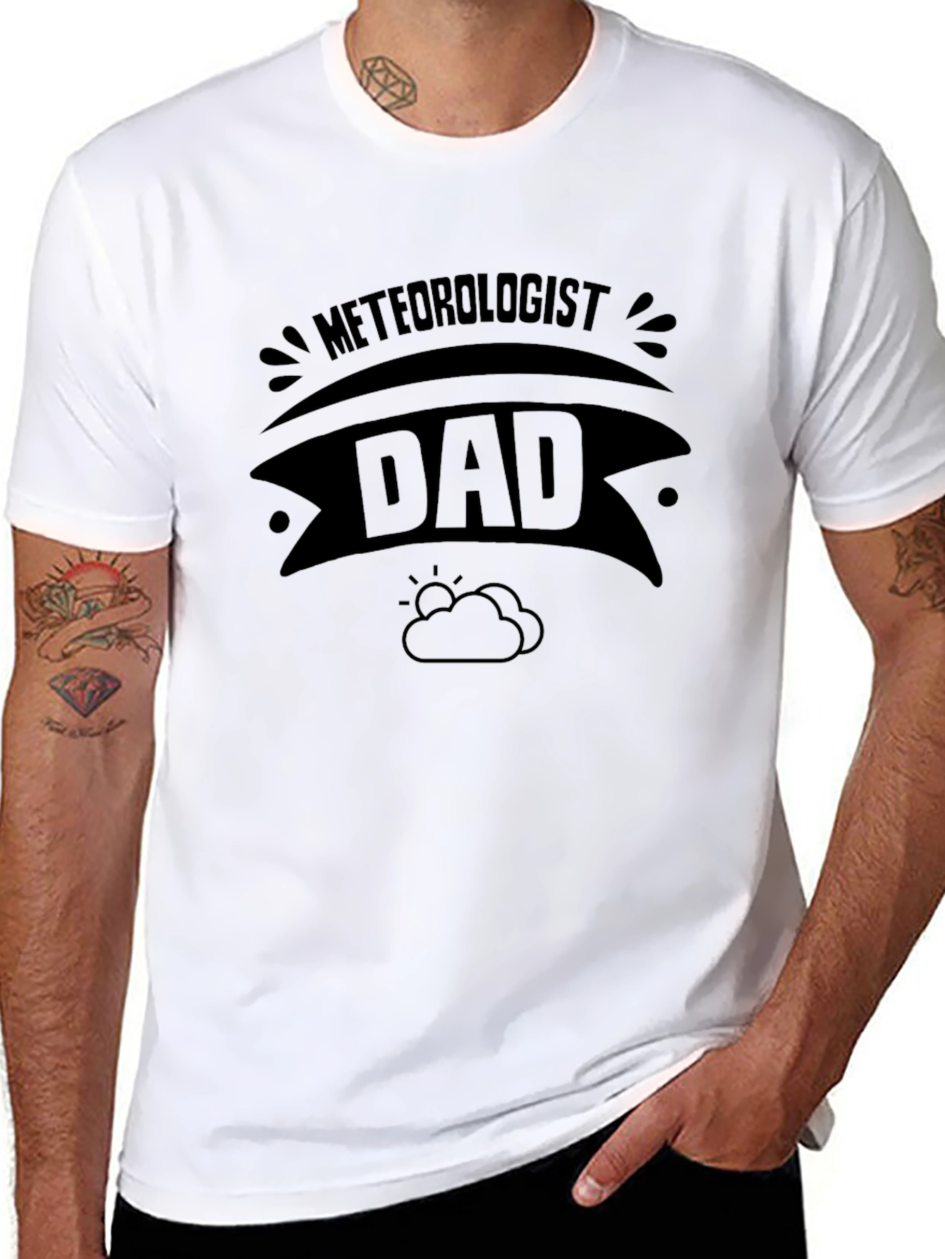 Meteorologist Dad T-Shirt - Weather Lover Gift