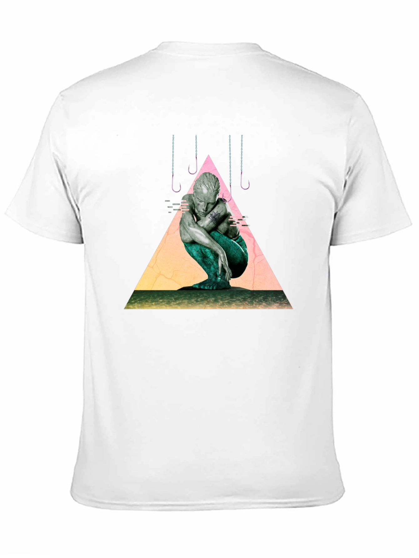 Mermaid Graphic Tee - Unique Artistic Design