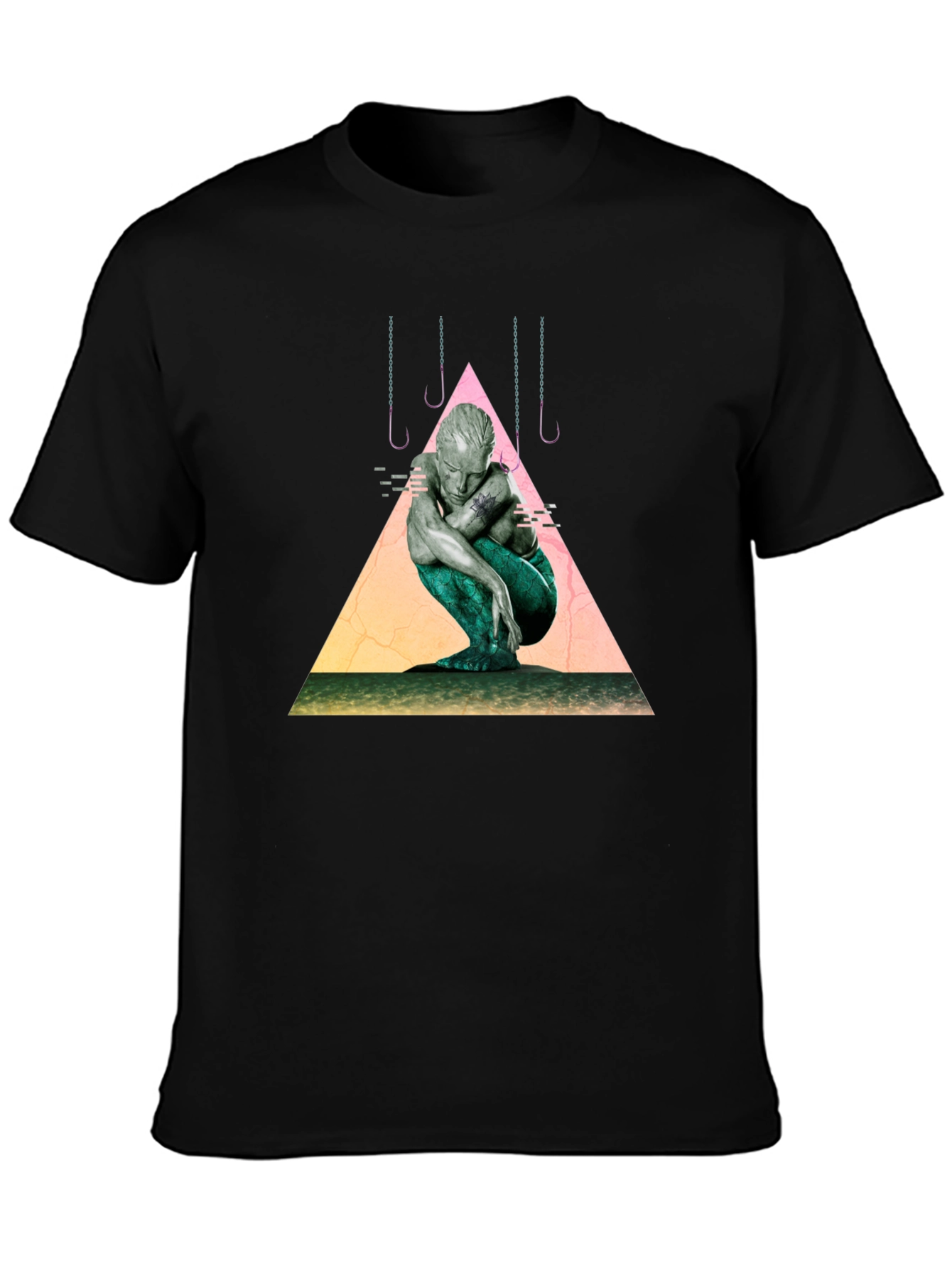 Mermaid Graphic Tee - Unique Artistic Design