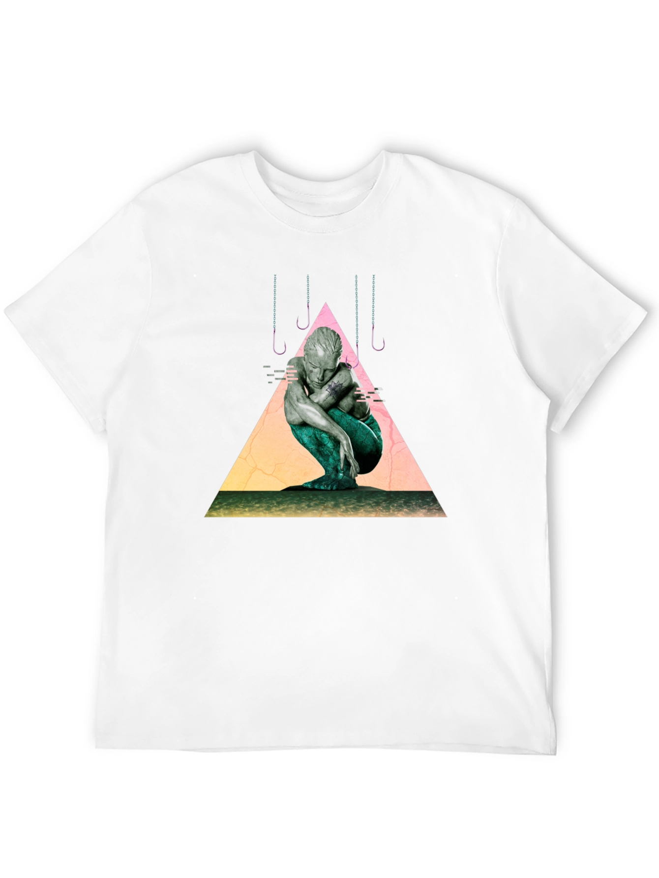 Mermaid Graphic Tee - Unique Artistic Design