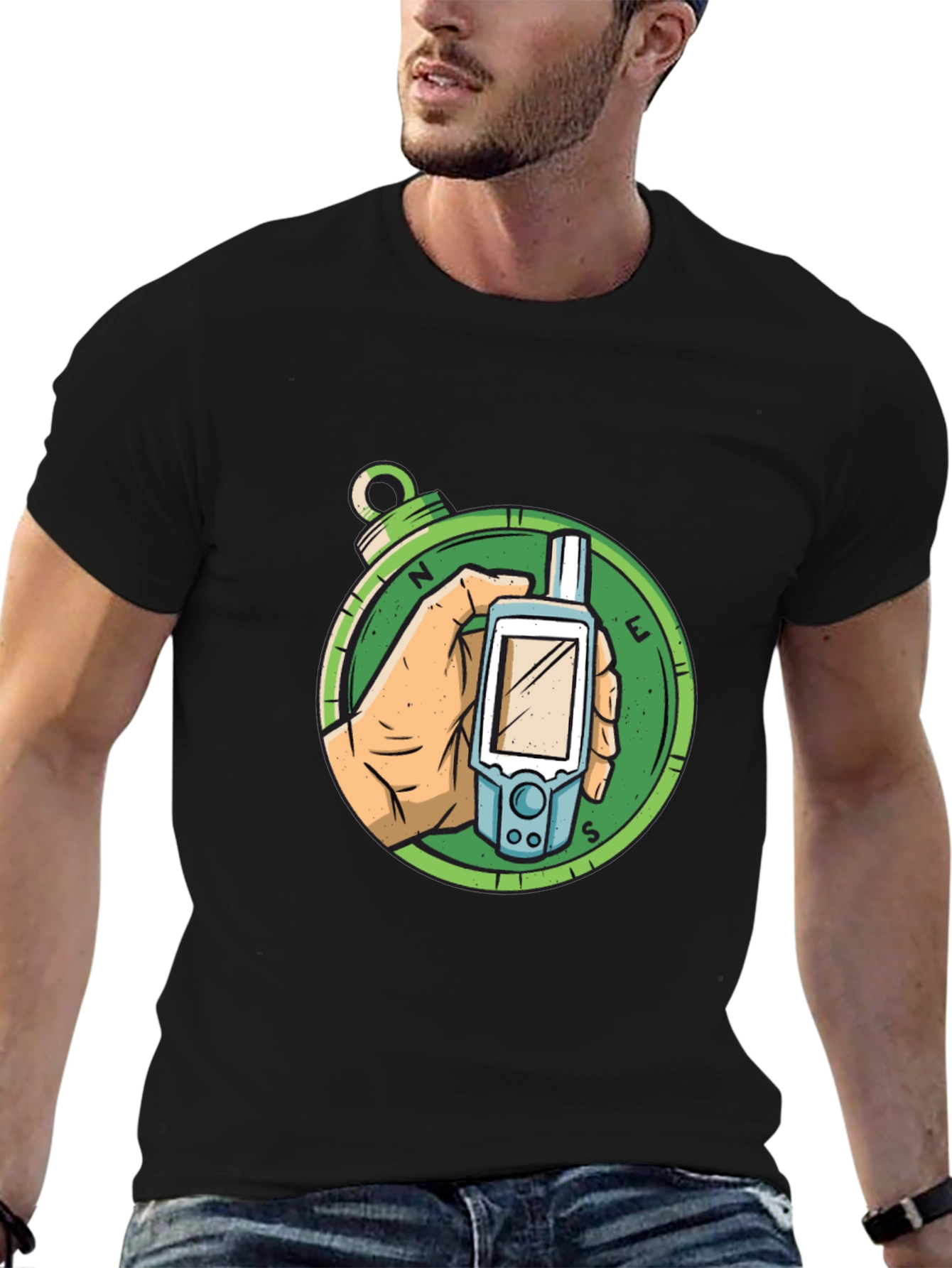 Adventure Compass GPS T-Shirt