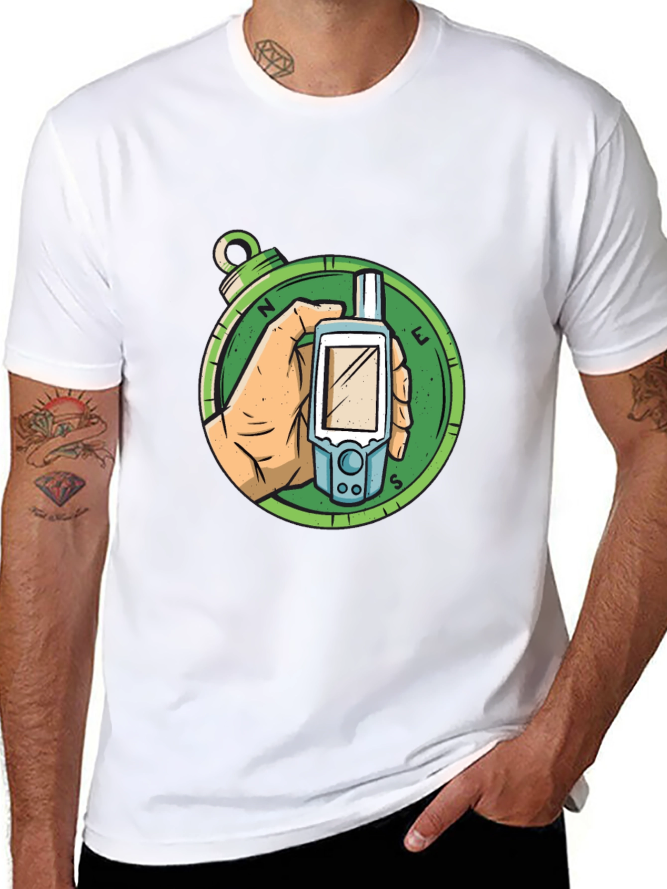 Adventure Compass GPS T-Shirt