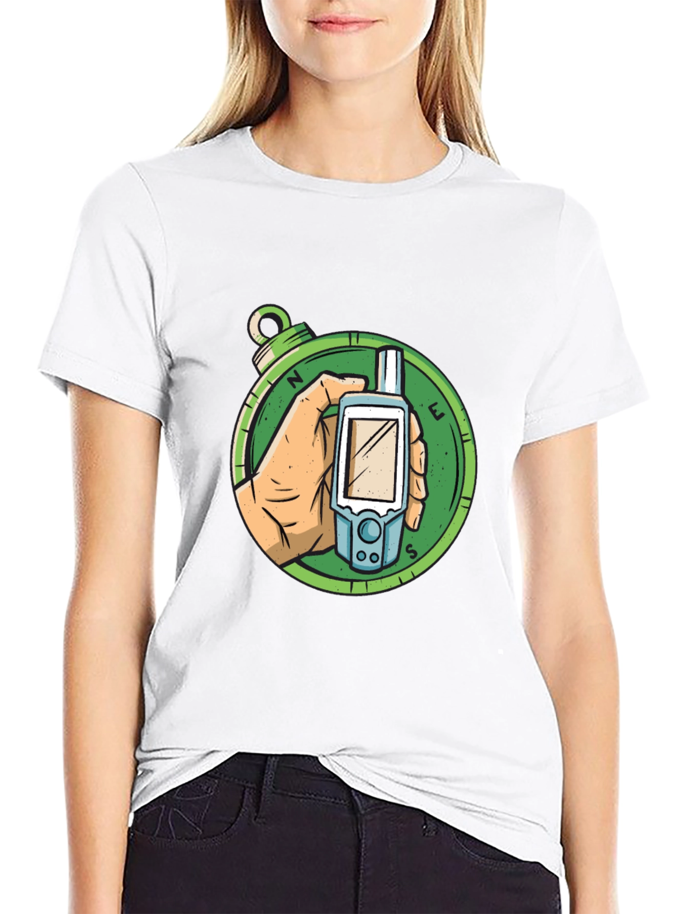 Adventure Compass GPS T-Shirt