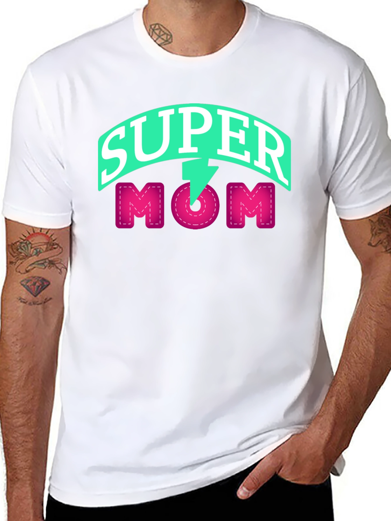 Super Mom Graphic T-Shirt