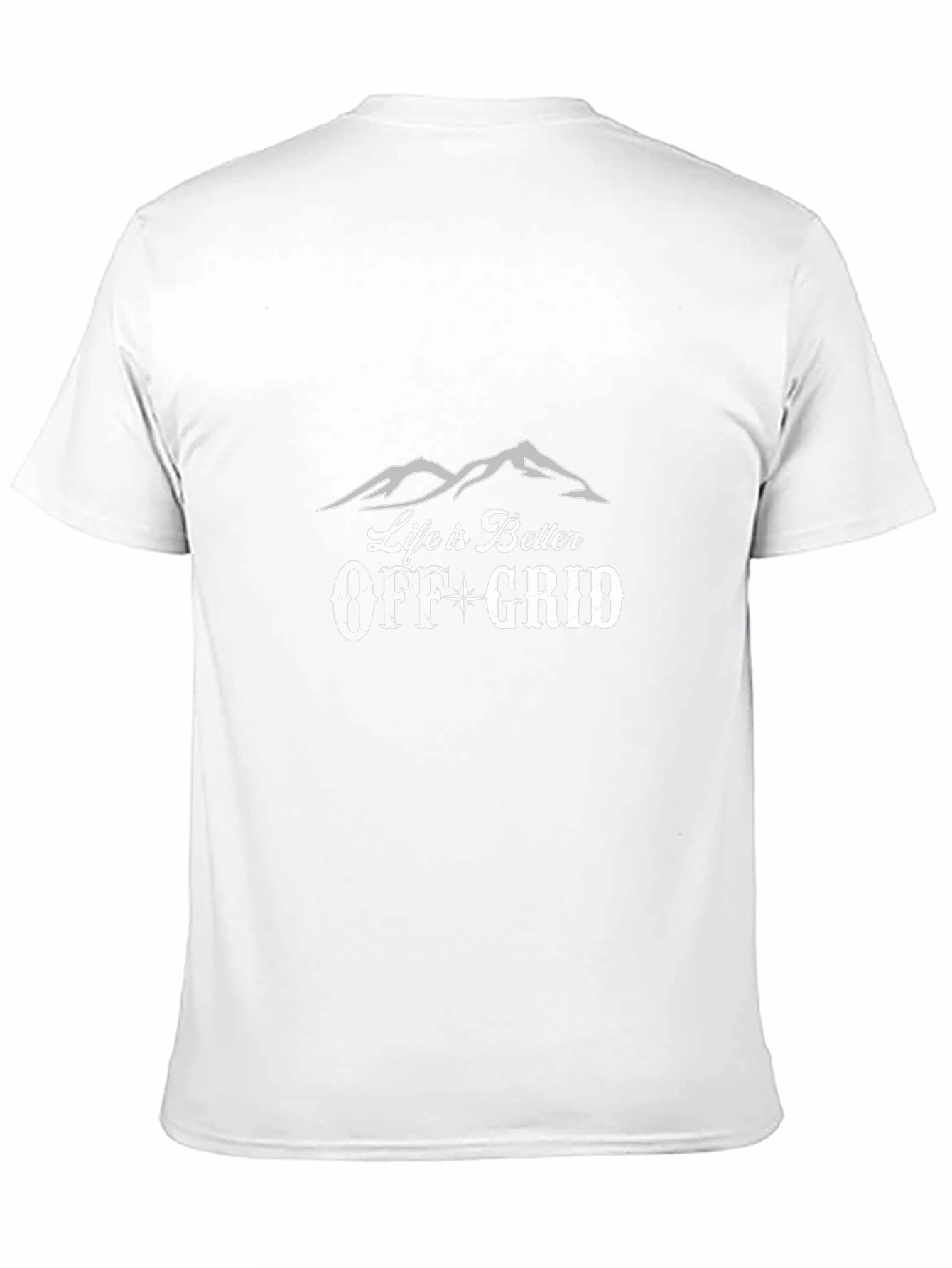 Life is Better Off-Grid Black T-Shirt
