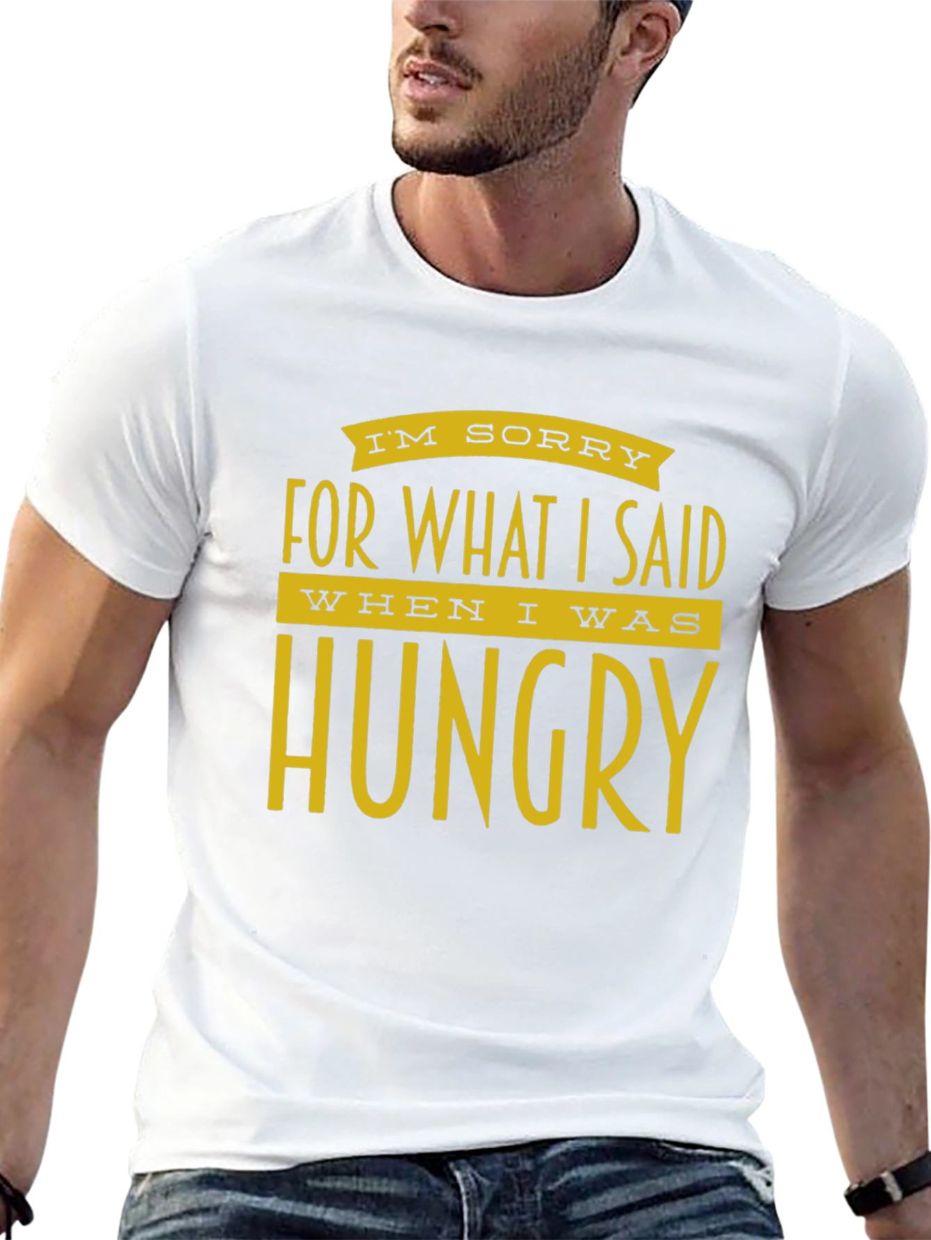 Hungry Apology Black T-Shirt