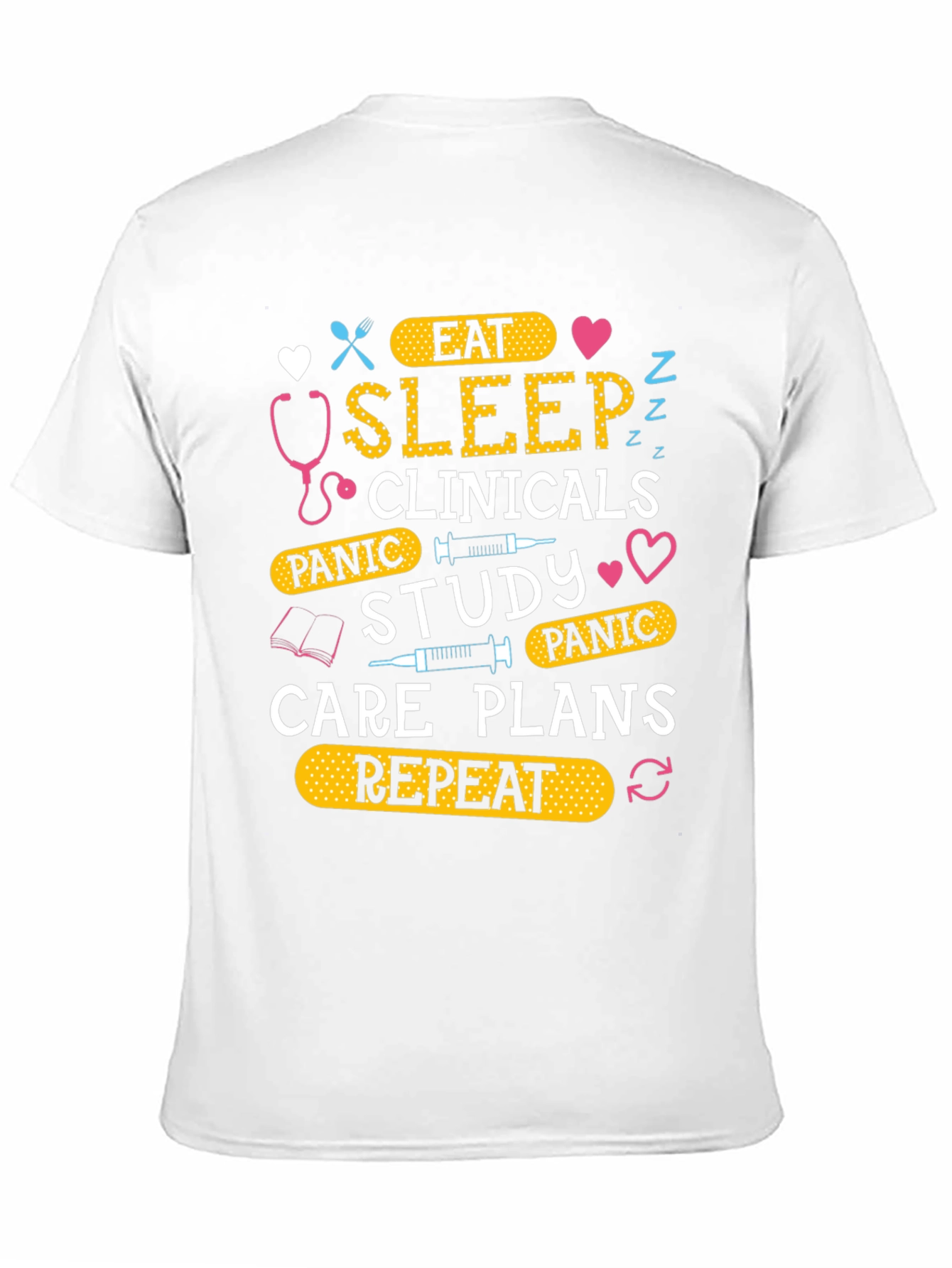 Eat Sleep Clinicals Repeat T-Shirt