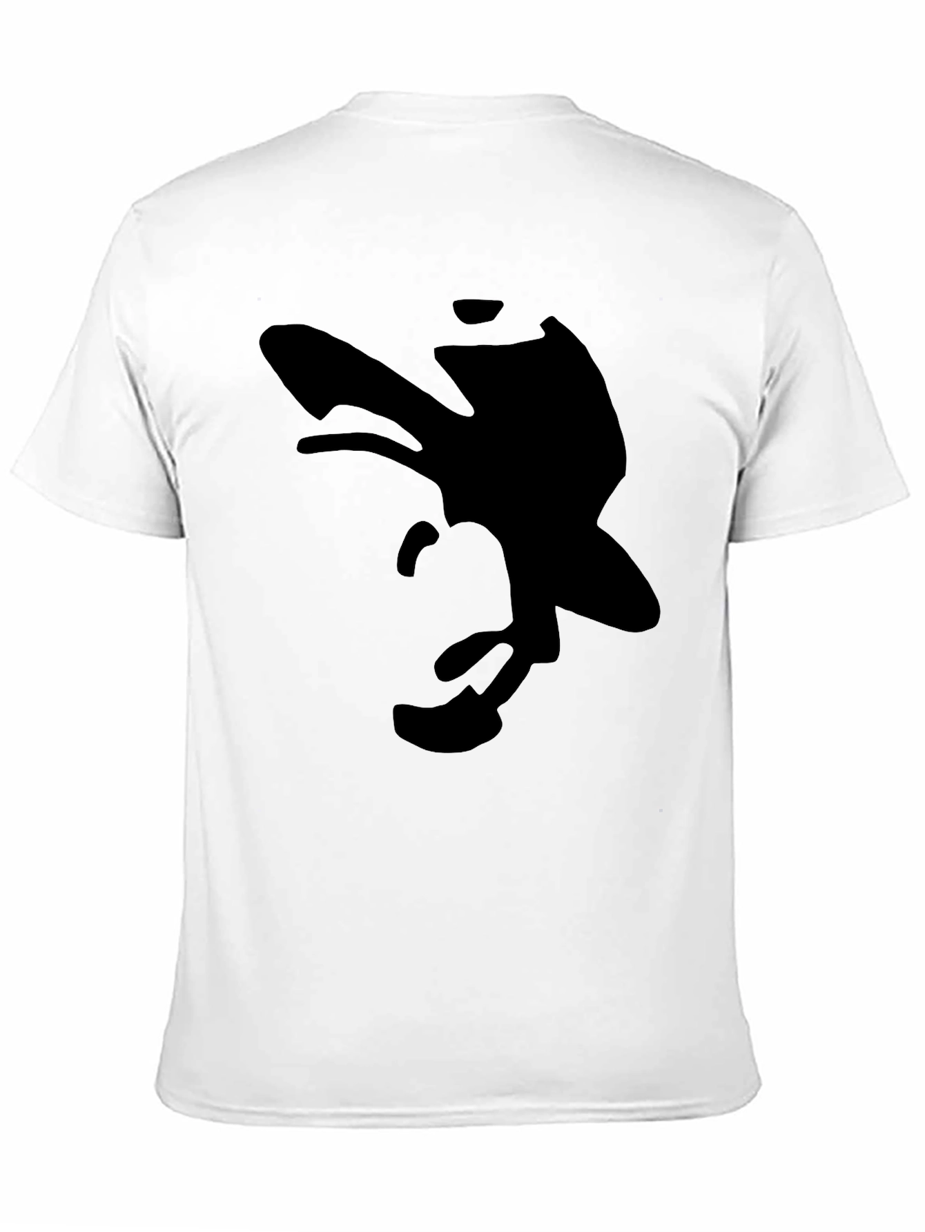 Silhouette Graphic Black Tee - Modern Streetwear
