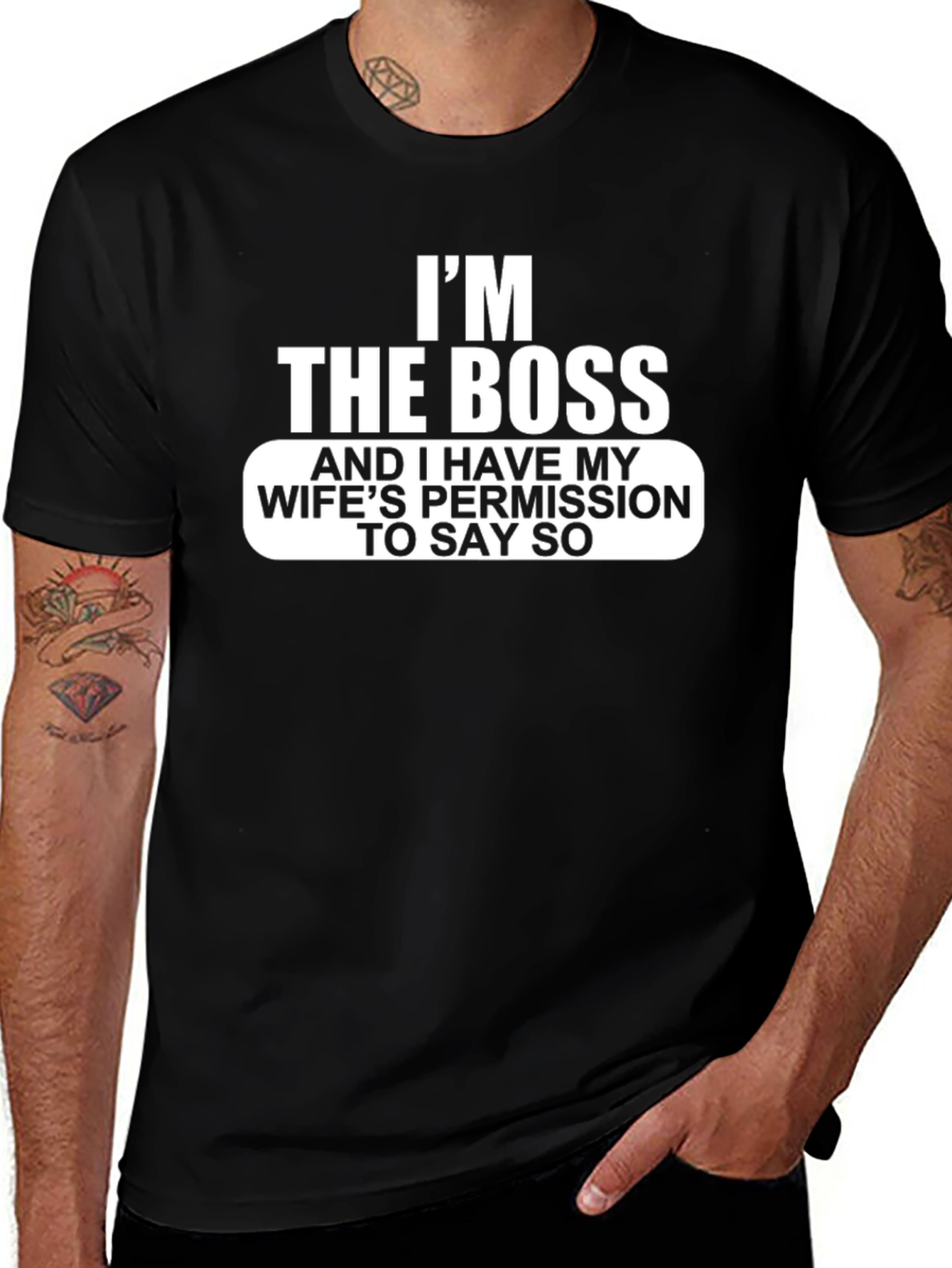 Im The Boss Funny Graphic T-Shirt
