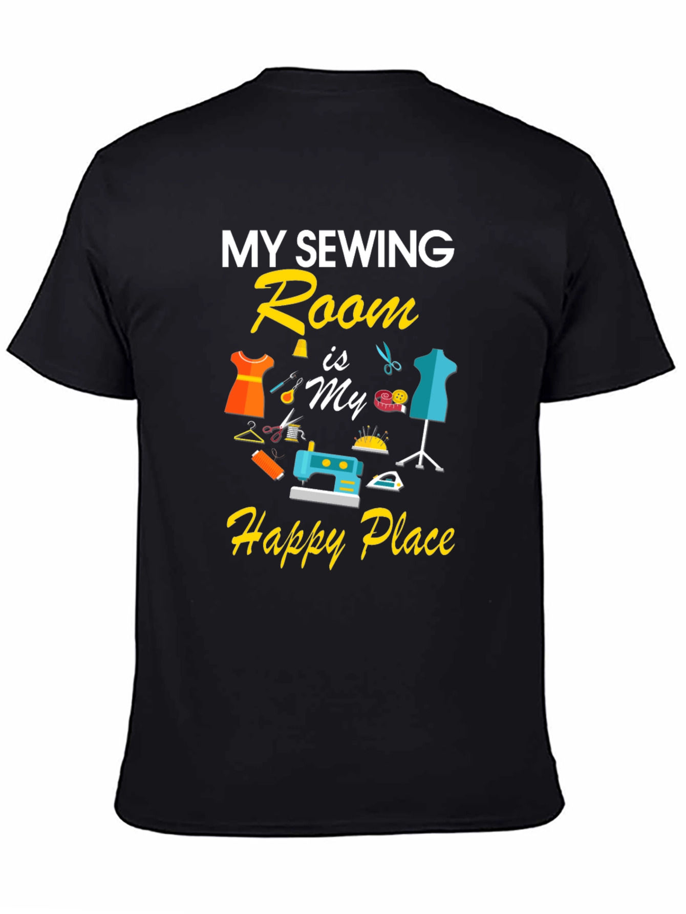 Sewing Room Happy Place T-Shirt