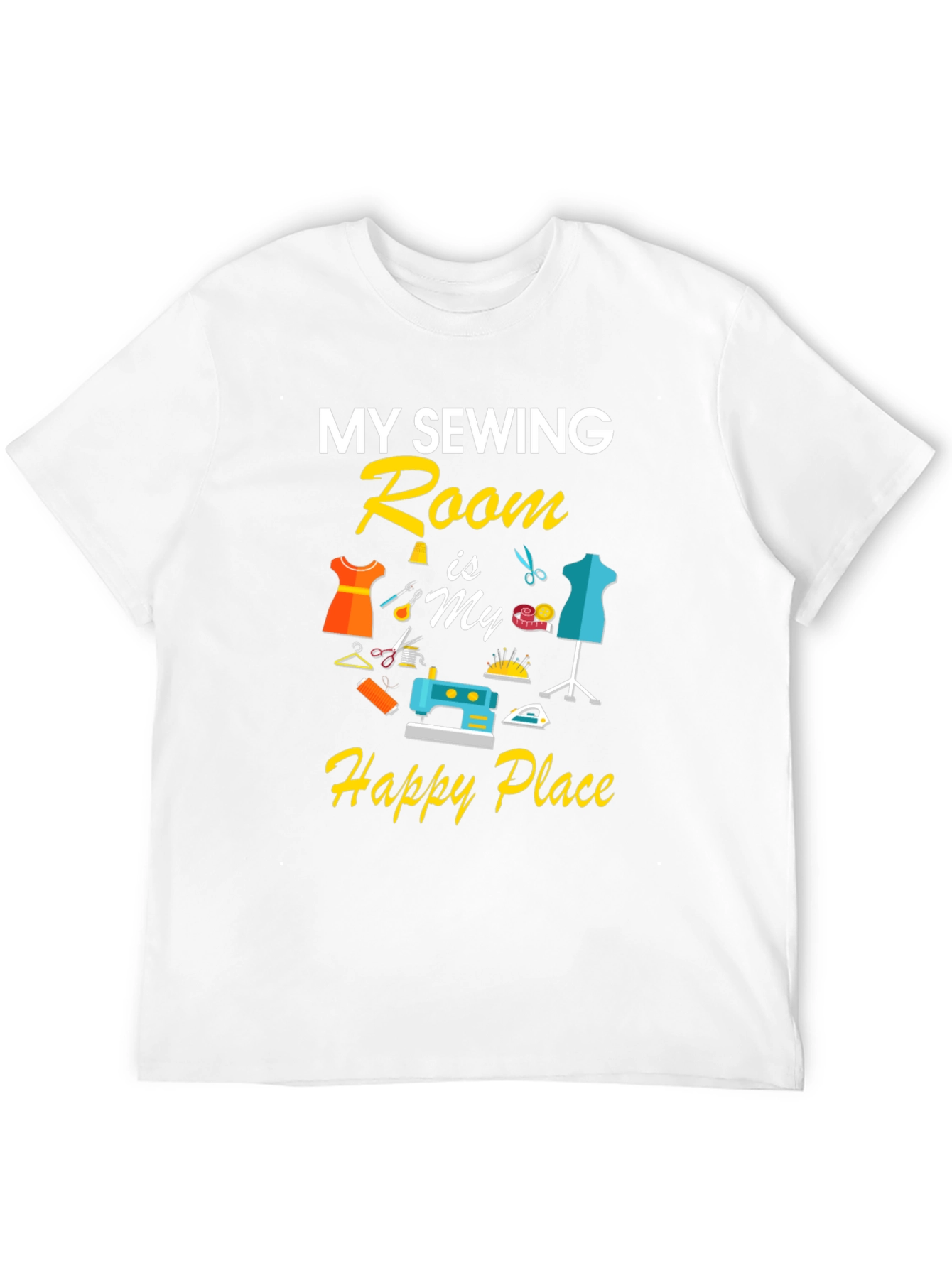 Sewing Room Happy Place T-Shirt