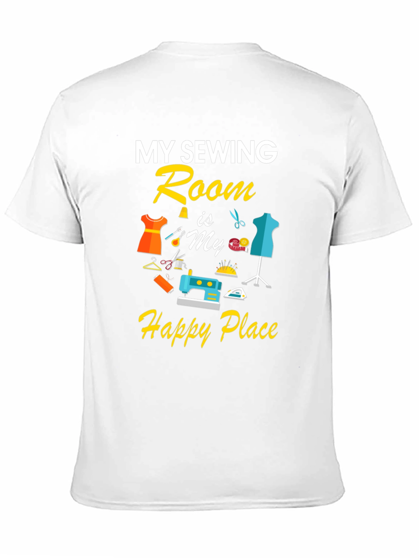 Sewing Room Happy Place T-Shirt