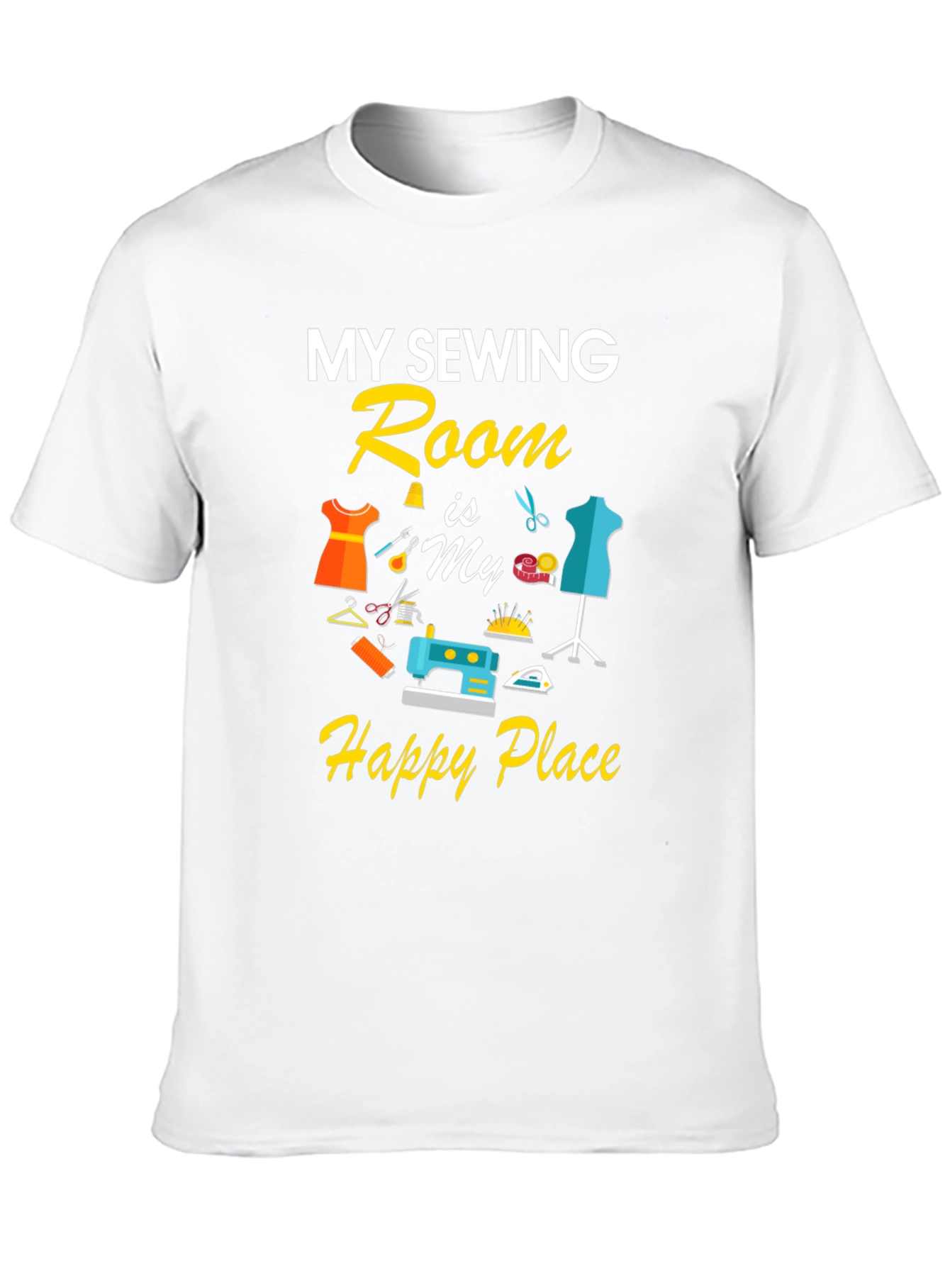 Sewing Room Happy Place T-Shirt