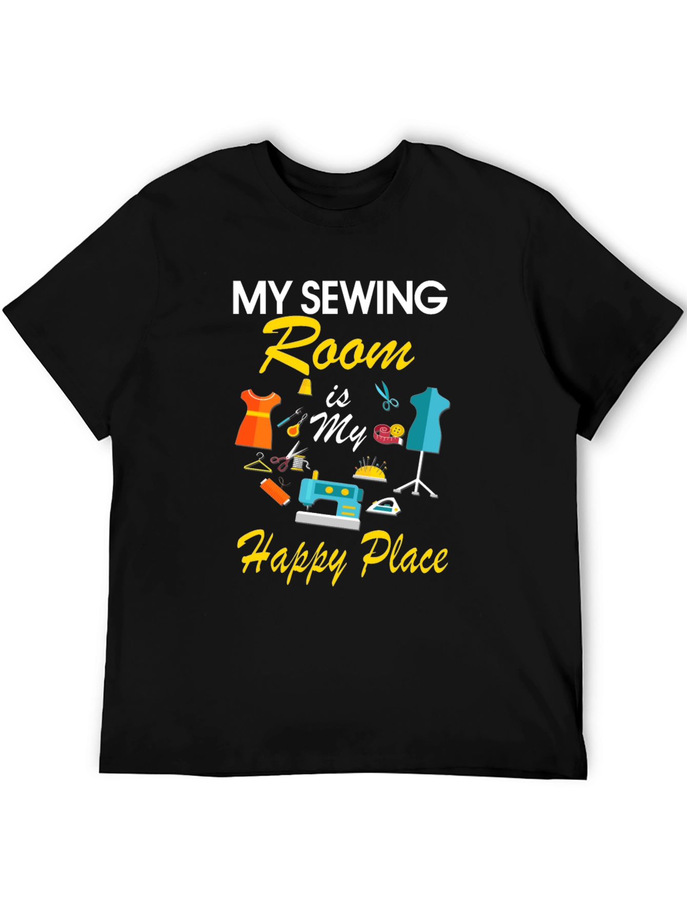 Sewing Room Happy Place T-Shirt