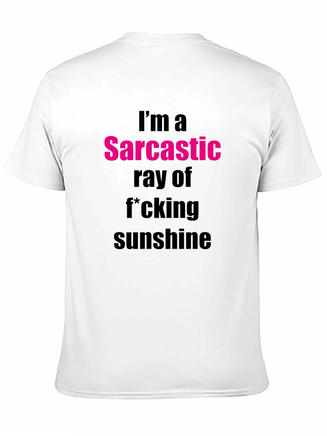 Sarcastic Sunshine Graphic Tee - Funny Sarcasm T-Shirt