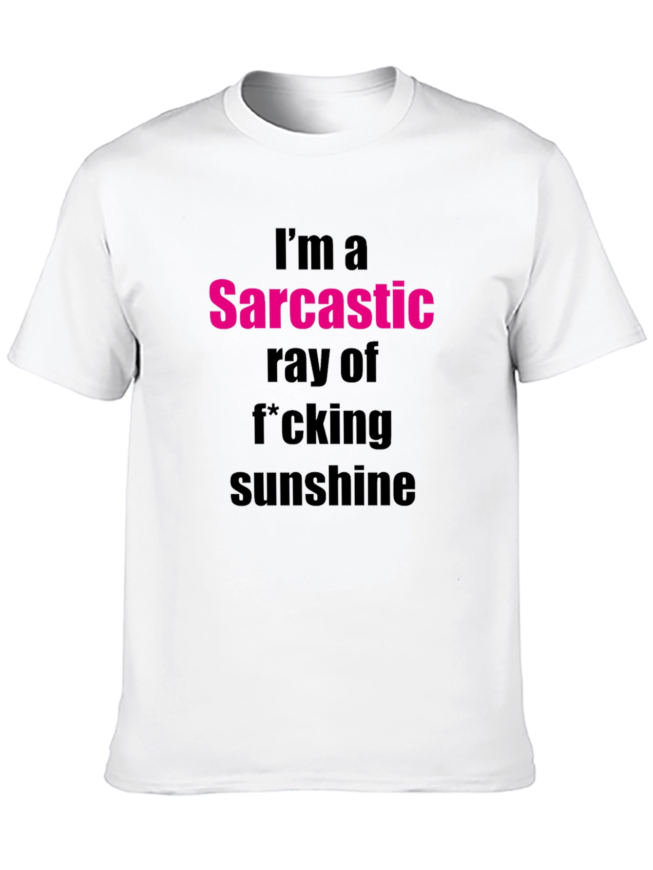 Sarcastic Sunshine Graphic Tee - Funny Sarcasm T-Shirt