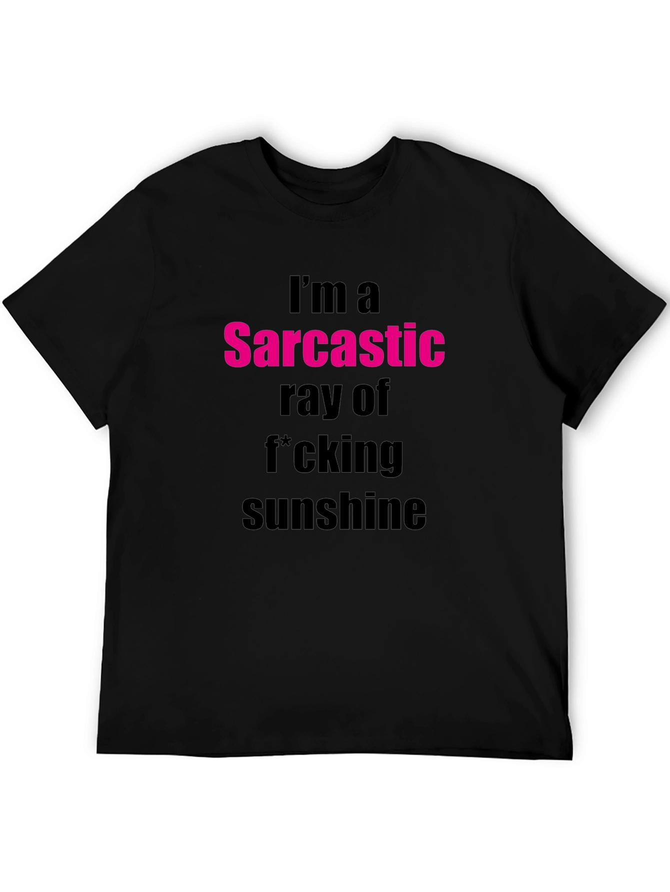 Sarcastic Sunshine Graphic Tee - Funny Sarcasm T-Shirt