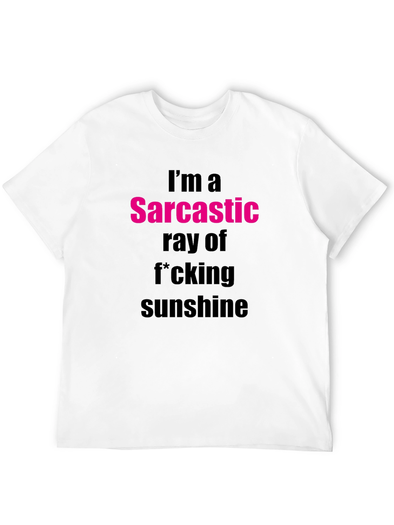 Sarcastic Sunshine Graphic Tee - Funny Sarcasm T-Shirt