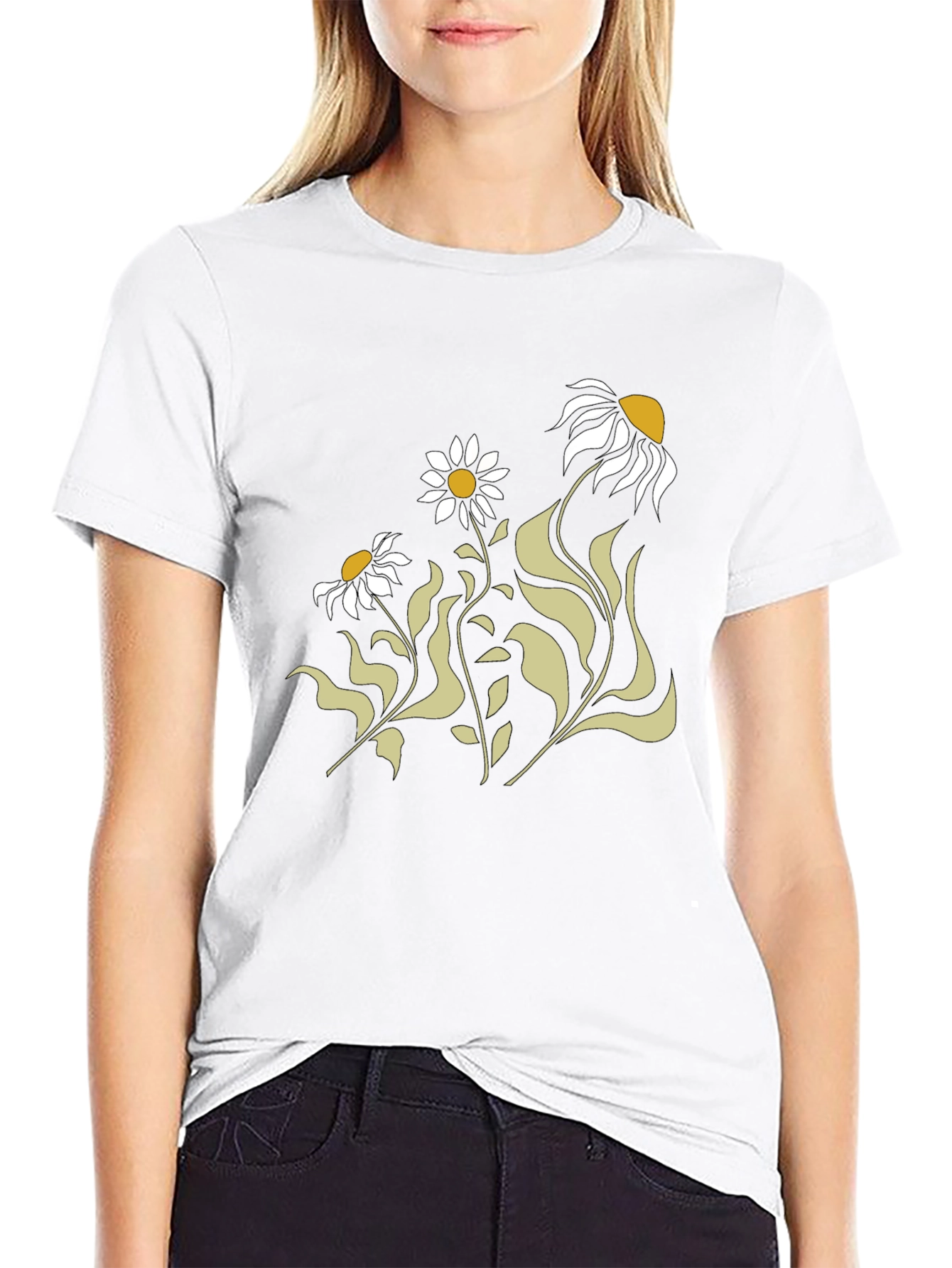 Floral Graphic Print T-Shirt
