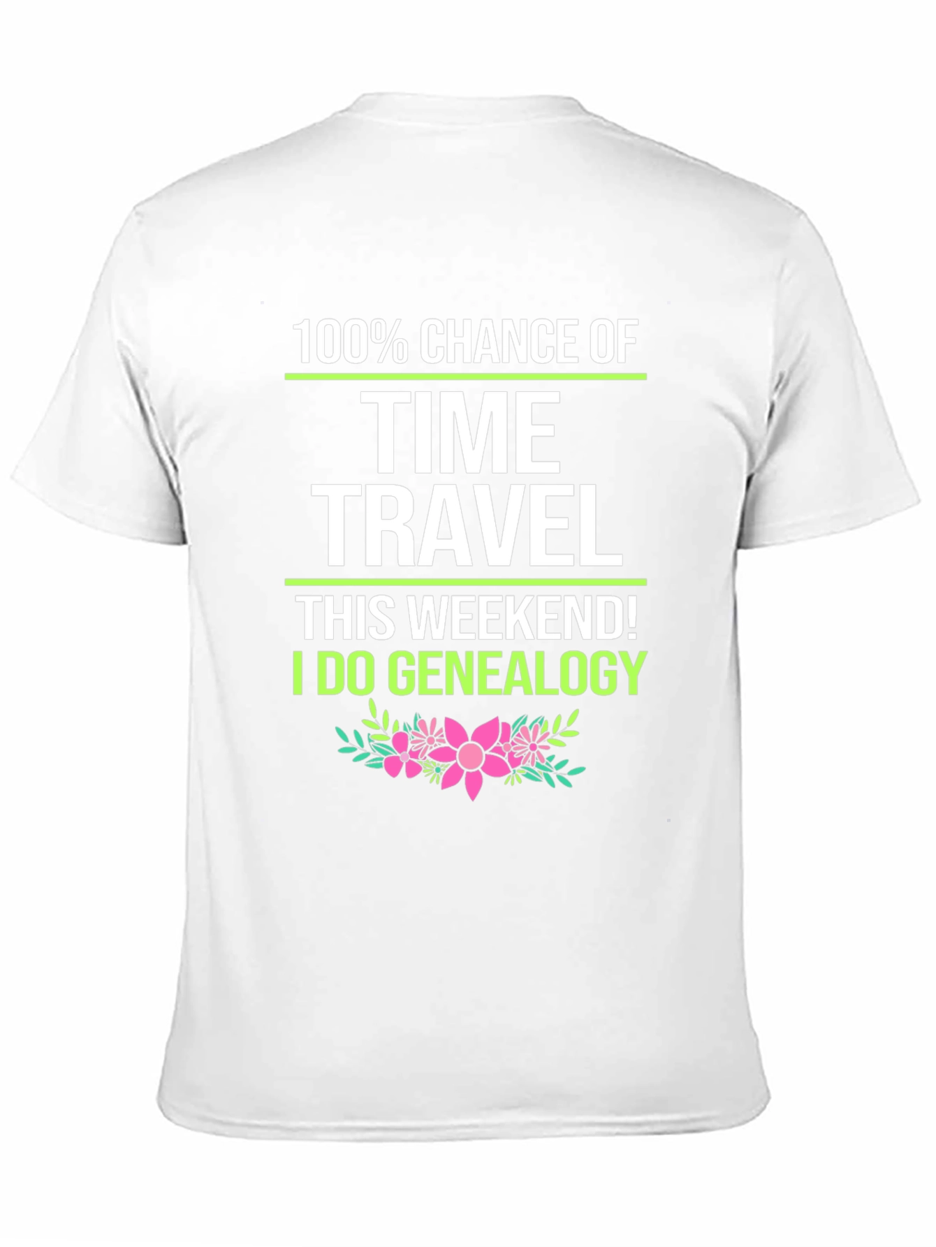 Funny Genealogy Time Travel T-Shirt