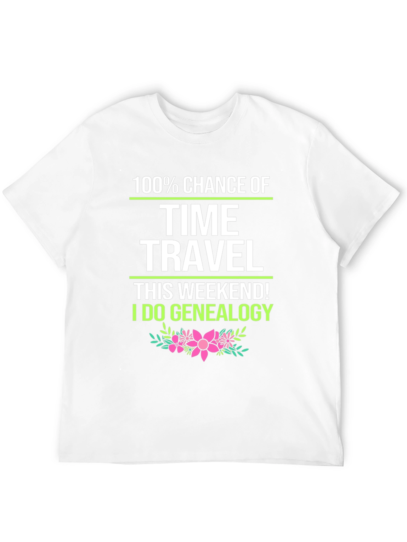 Funny Genealogy Time Travel T-Shirt