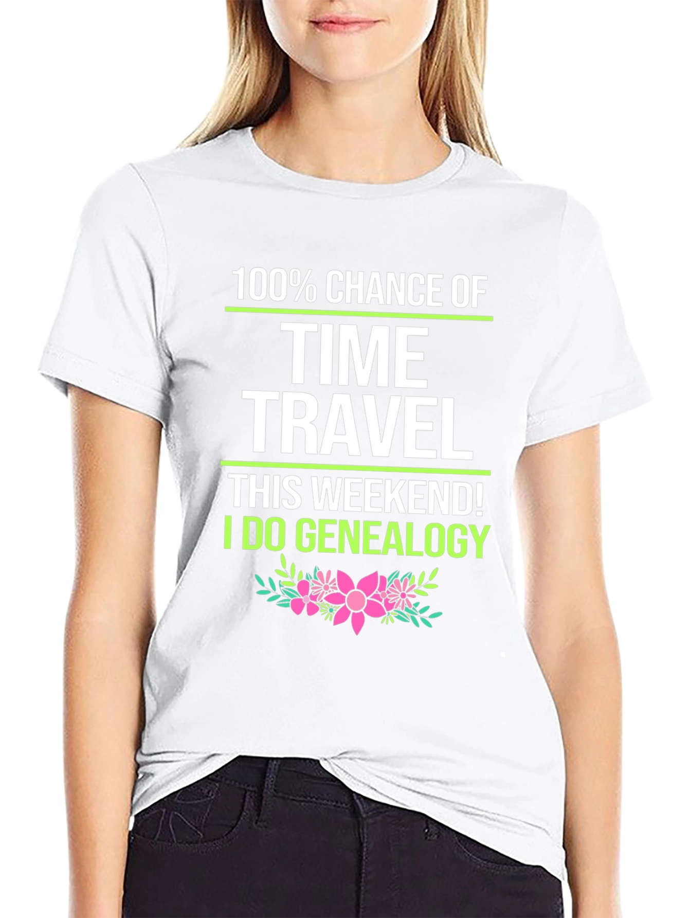 Funny Genealogy Time Travel T-Shirt