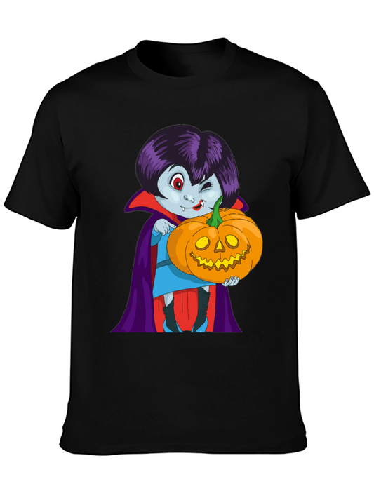 Vampire & Pumpkin Graphic Tee