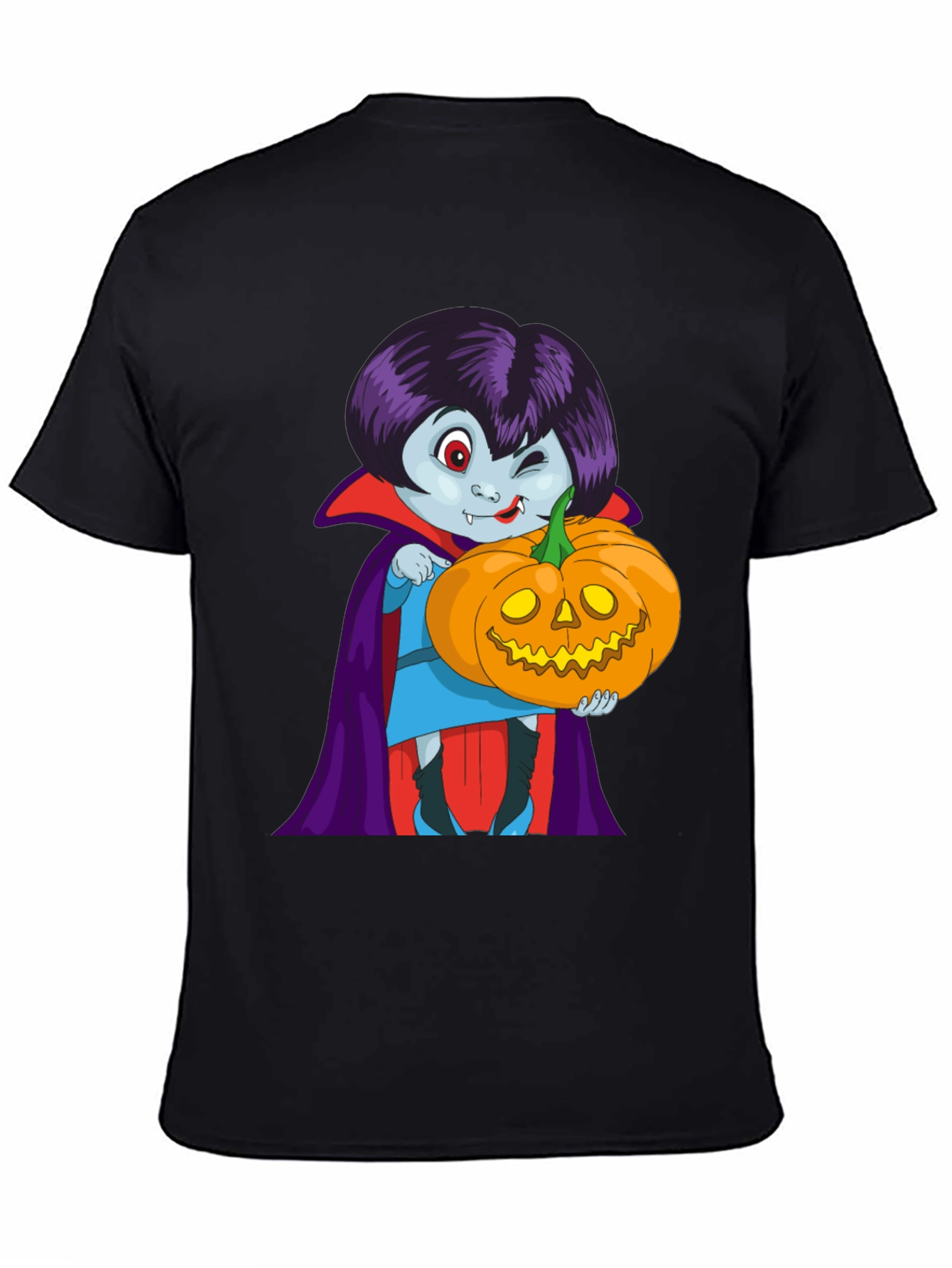 Vampire & Pumpkin Graphic Tee