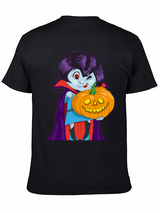 Vampire & Pumpkin Graphic Tee