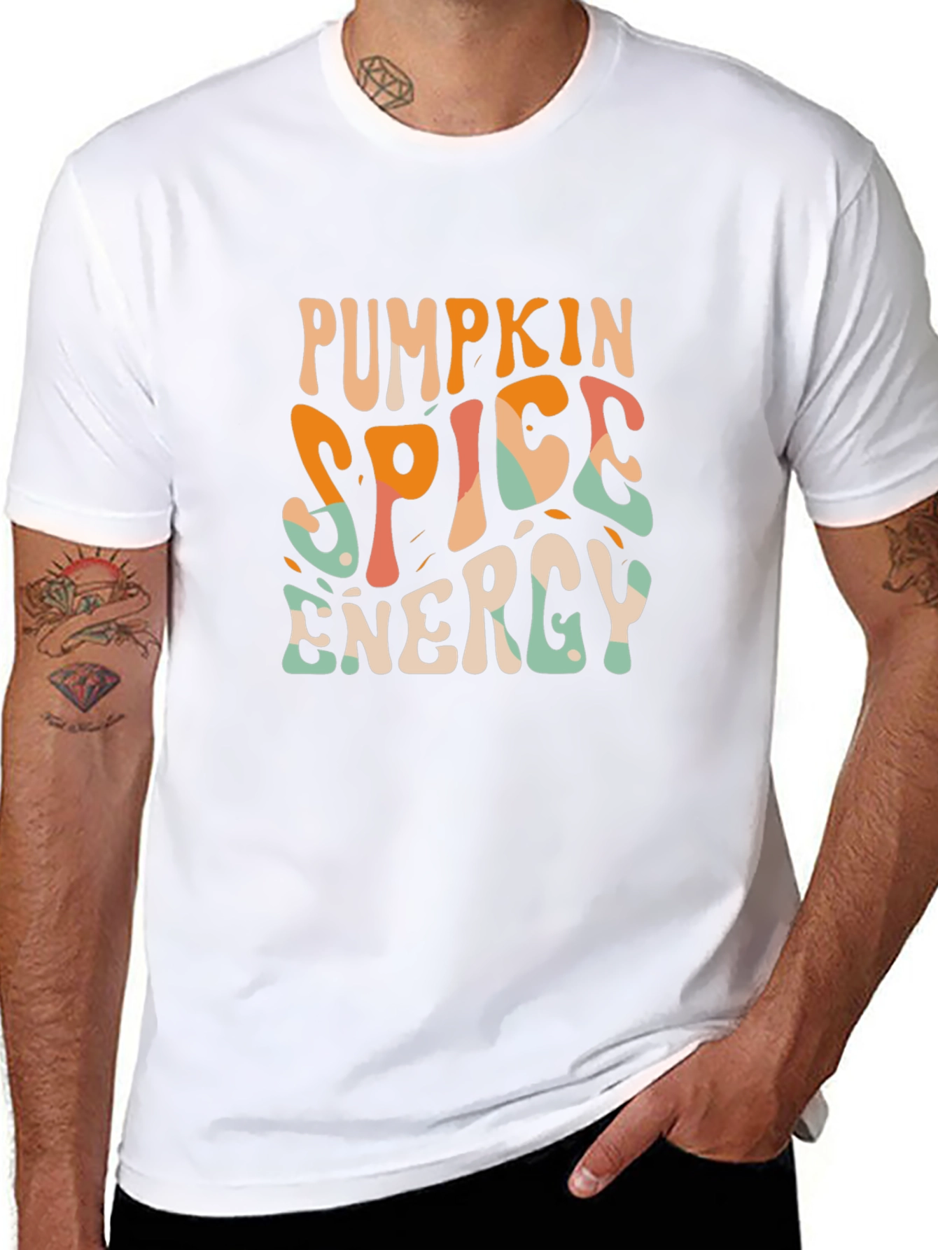 Pumpkin Spice Energy Graphic Tee