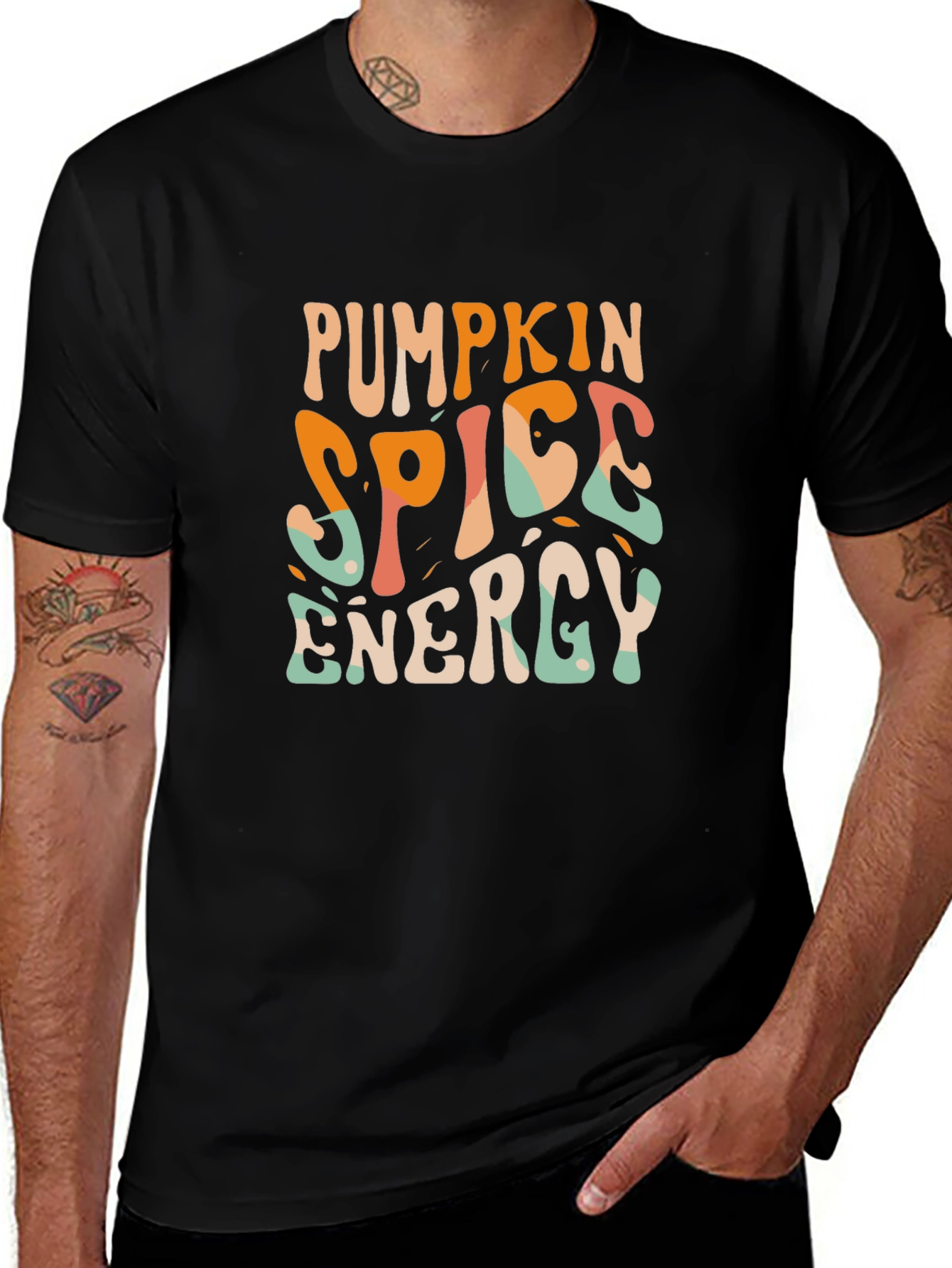 Pumpkin Spice Energy Graphic Tee