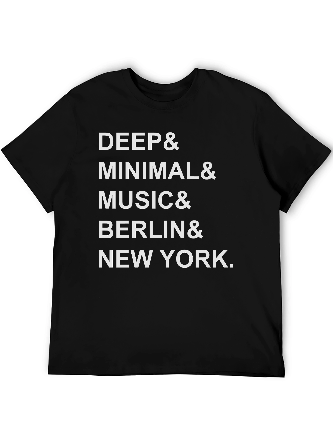 Deep Minimal Music Graphic Tee