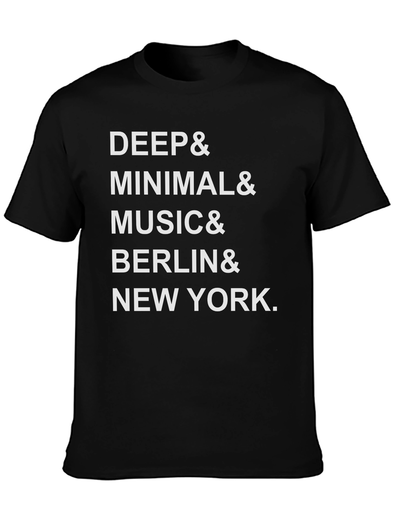 Deep Minimal Music Graphic Tee