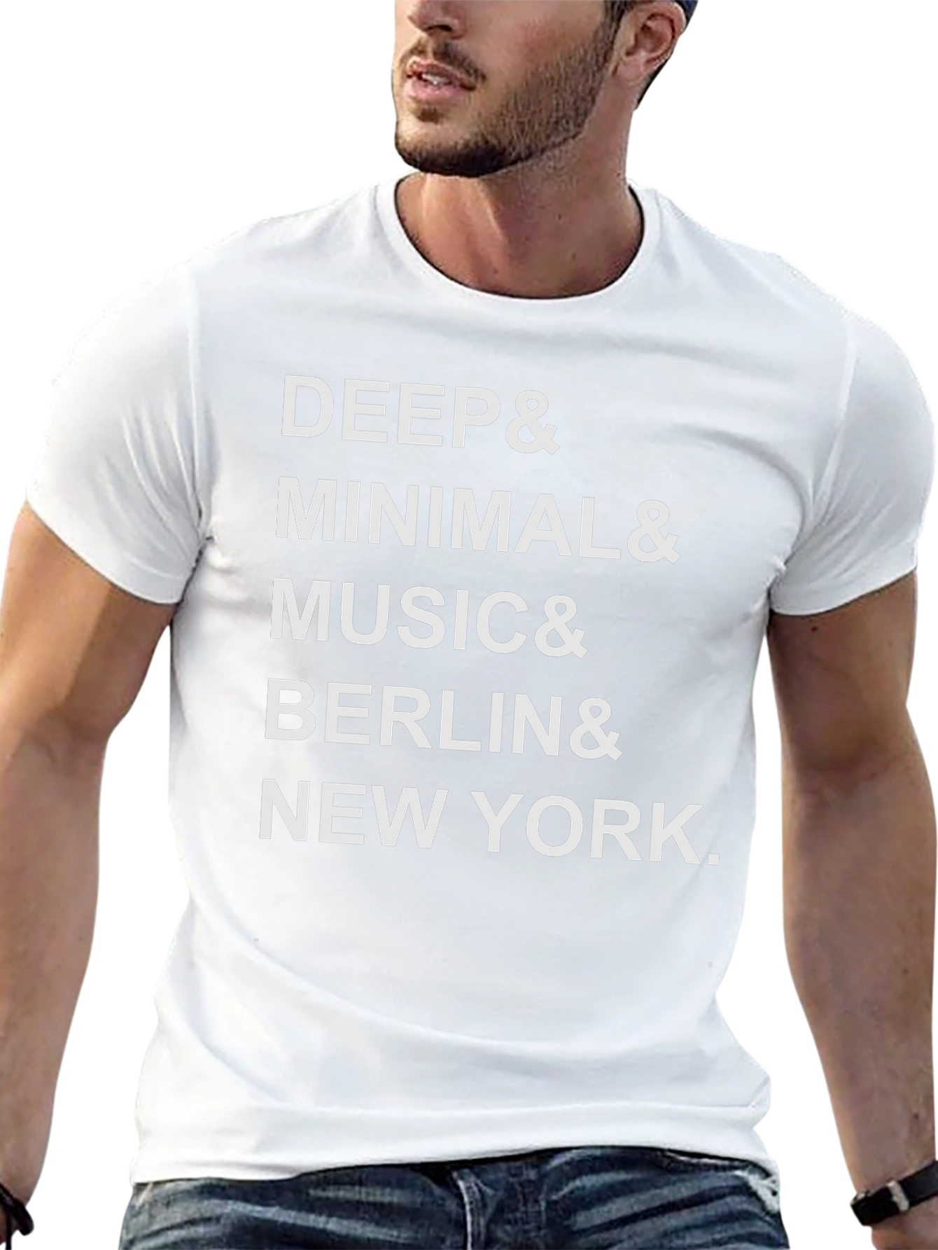 Deep Minimal Music Graphic Tee