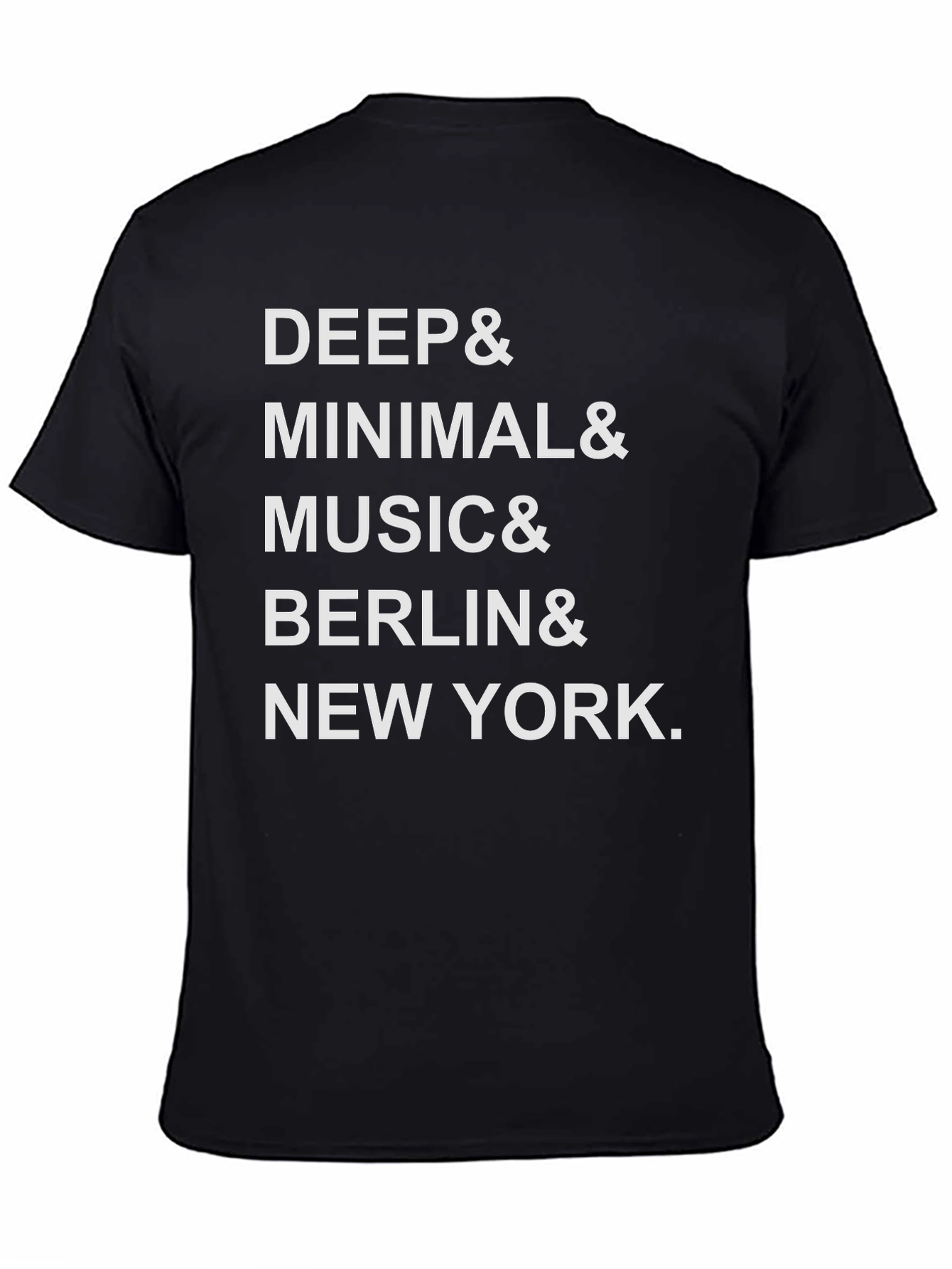 Deep Minimal Music Graphic Tee