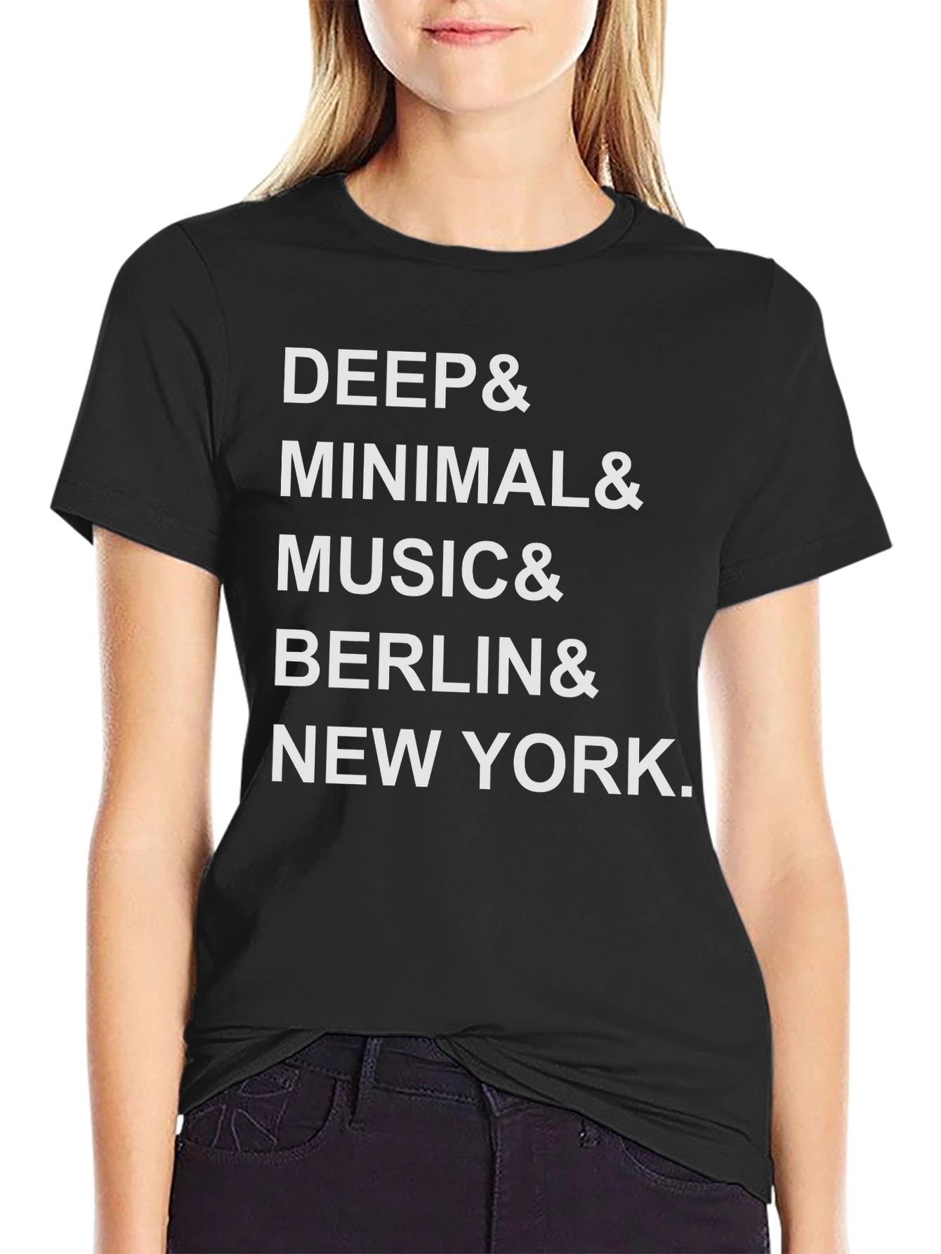 Deep Minimal Music Graphic Tee