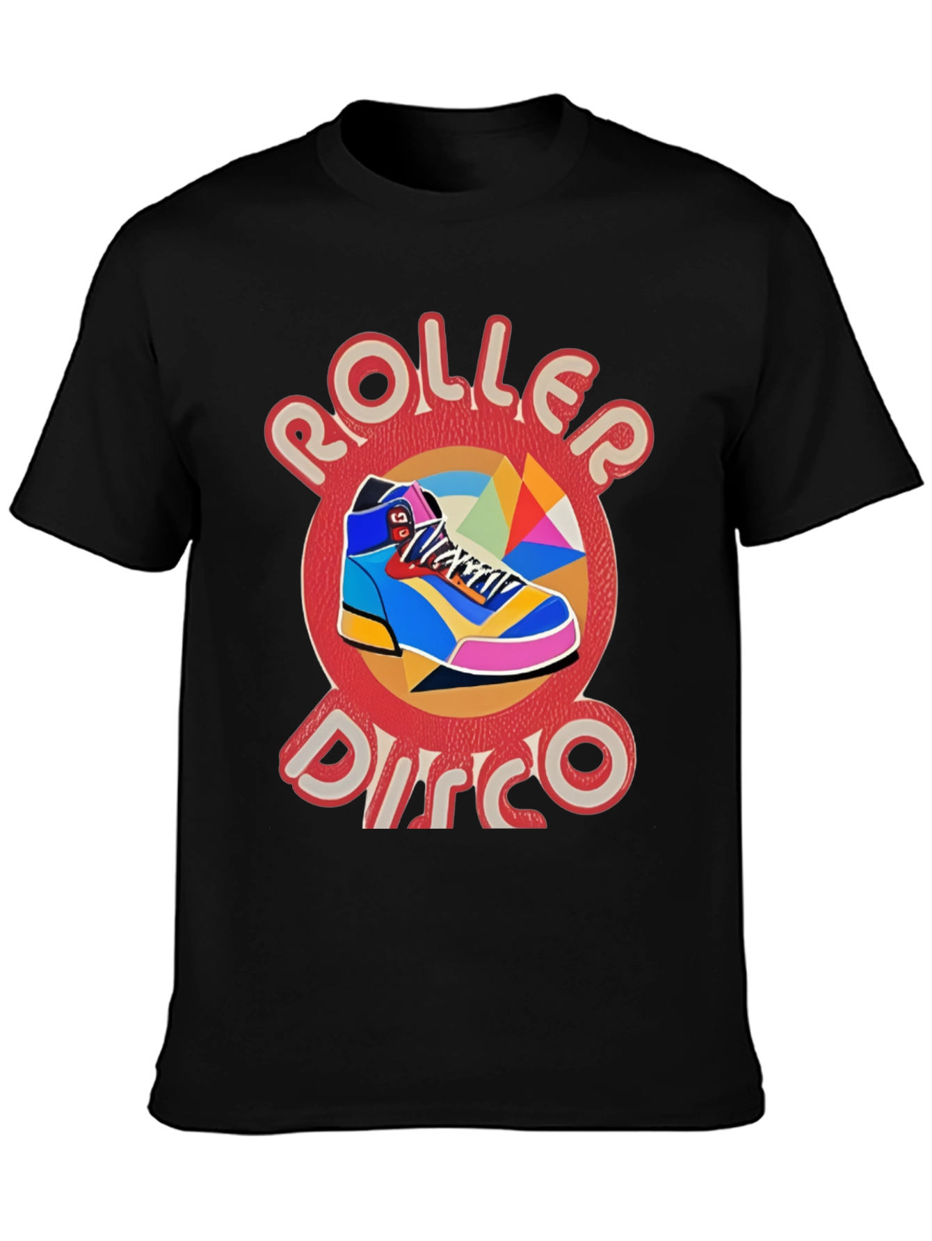 Roller Disco Graphic Tee - Retro Style