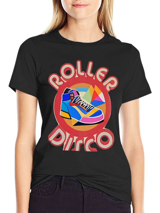 Roller Disco Graphic Tee - Retro Style
