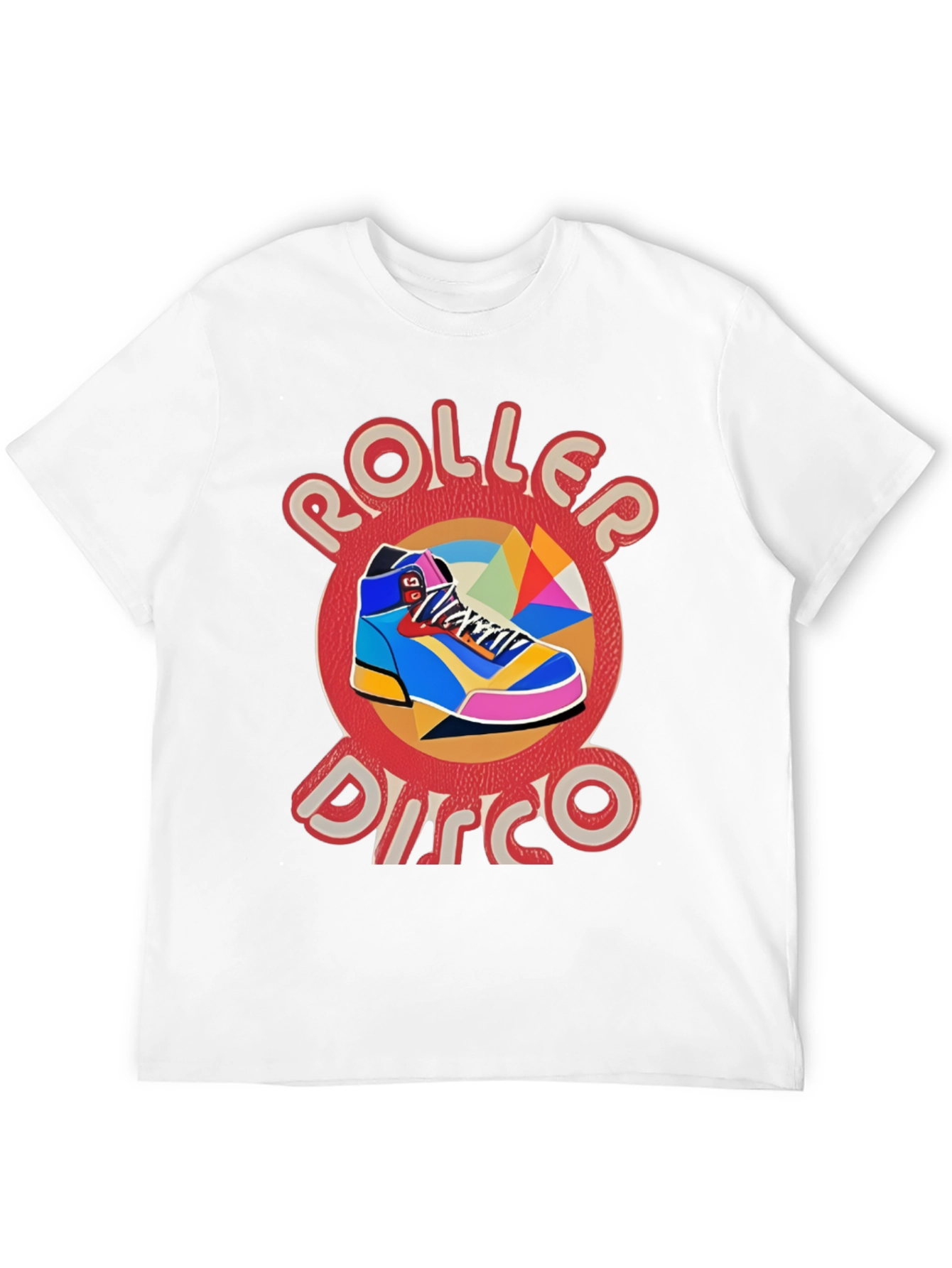 Roller Disco Graphic Tee - Retro Style